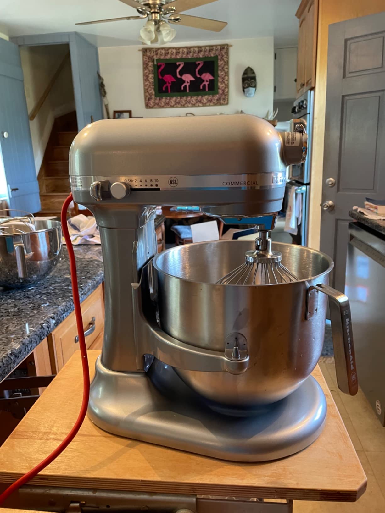 KitchenAid NSF Certified Commercial Series 8-Qt Bowl Lift Stand Mixer - KSM8990 customer photo 2
