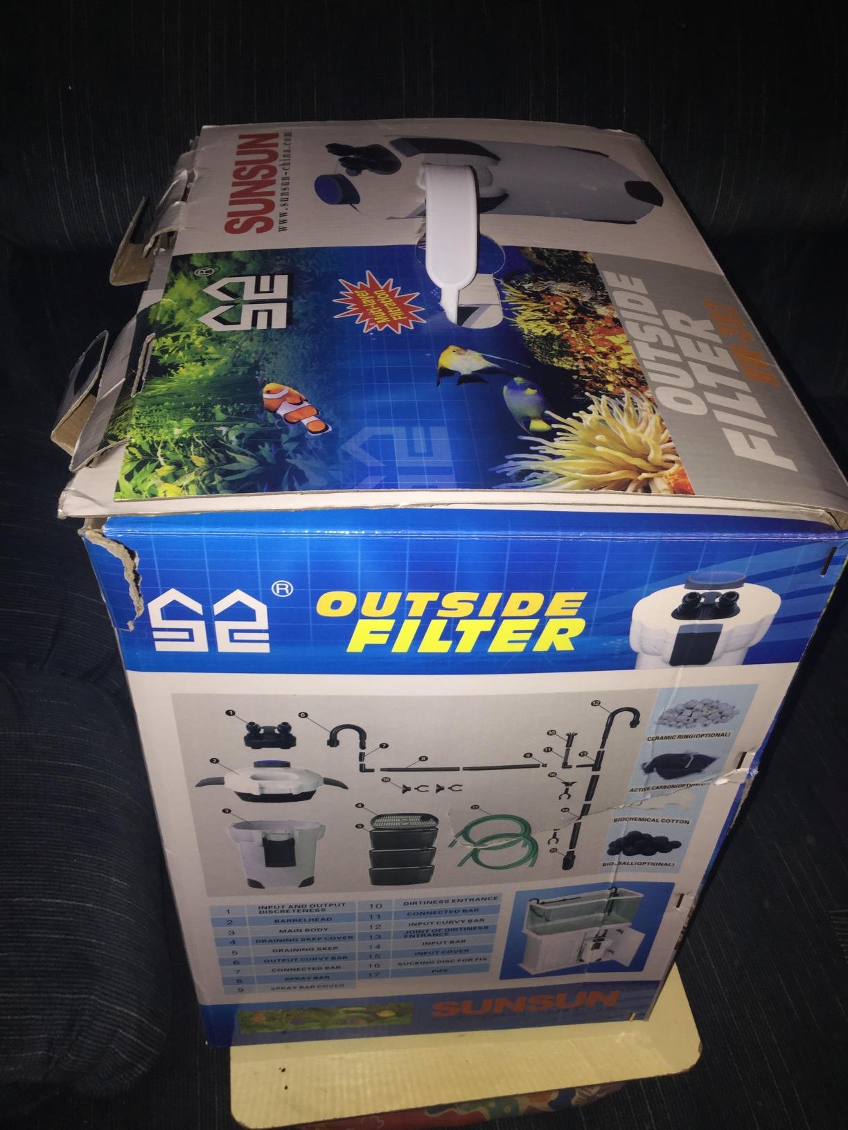 SunSun HW-302 3-Stage External Canister Aquarium Filter 264 GPH customer photo 1