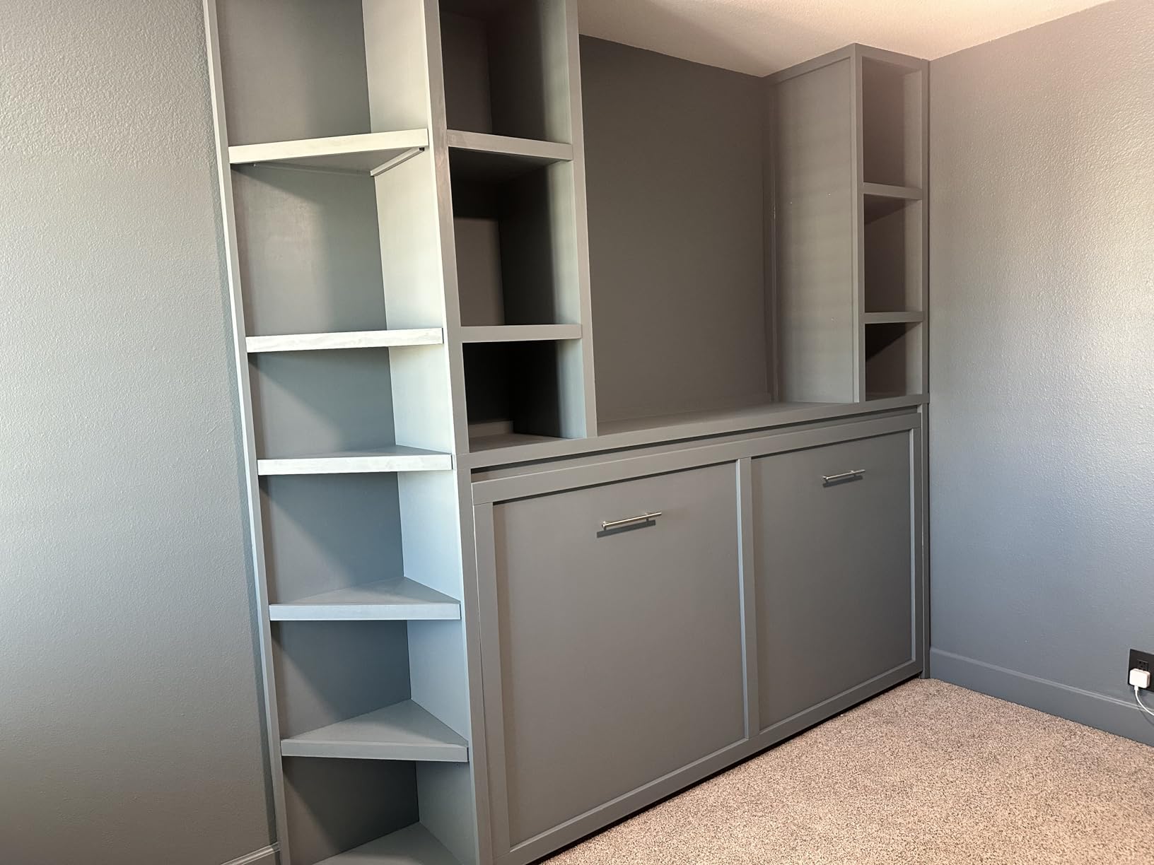 Twin Size Deluxe Murphy Bed Kit, Horizontal customer photo 2