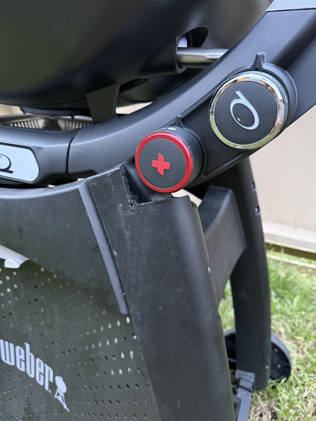 Weber Q Cart for Grilling, Black | Portable Grill Cart with Wheels, Tool Hooks & Fuel Storage, Compatible with 2014 Q 2000 Series Grills customer photo 2