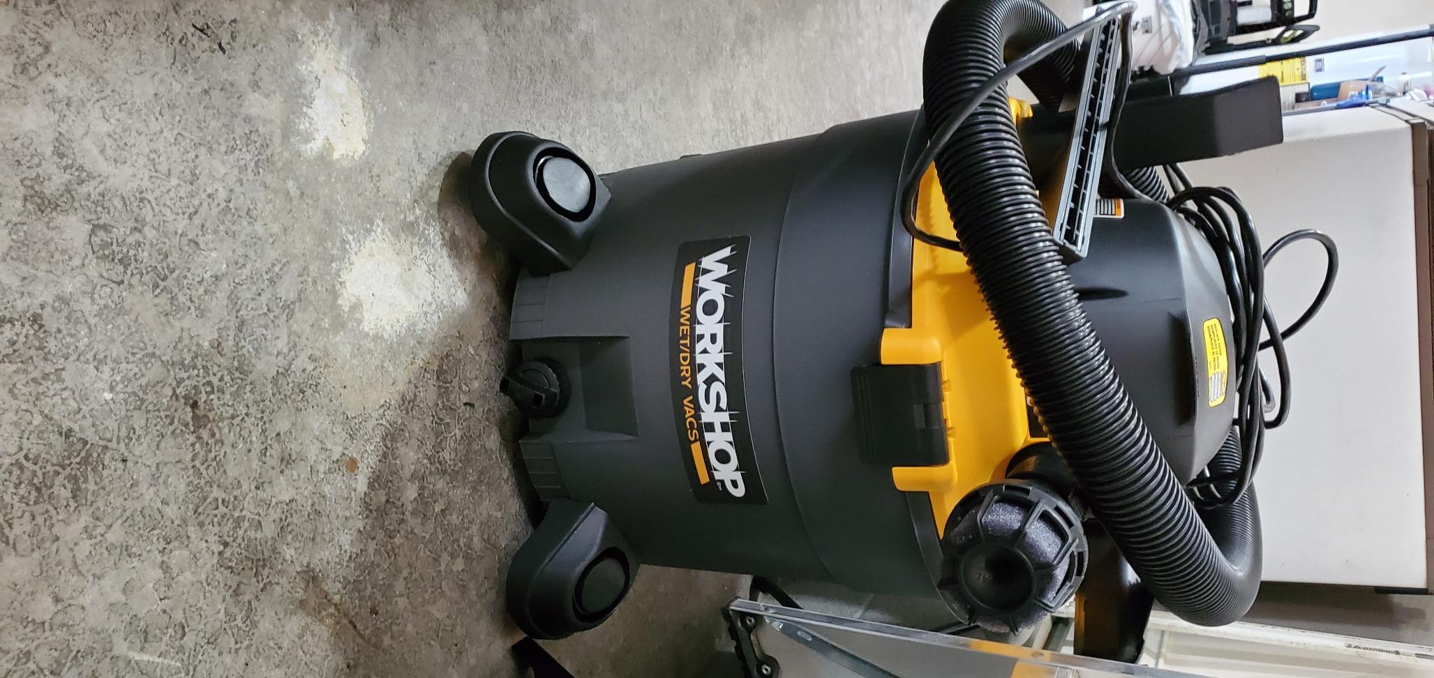 WORKSHOP Wet/Dry Vacs WS1600VA 16-Gallon 6.5 Peak HP Wet Dry Vacuum Cleaner | Heavy-Duty Shop Vacuum with Filter, Hose, and Attachments for Home Projects, Renovations, and Heavy-Duty Cleaning customer photo 2