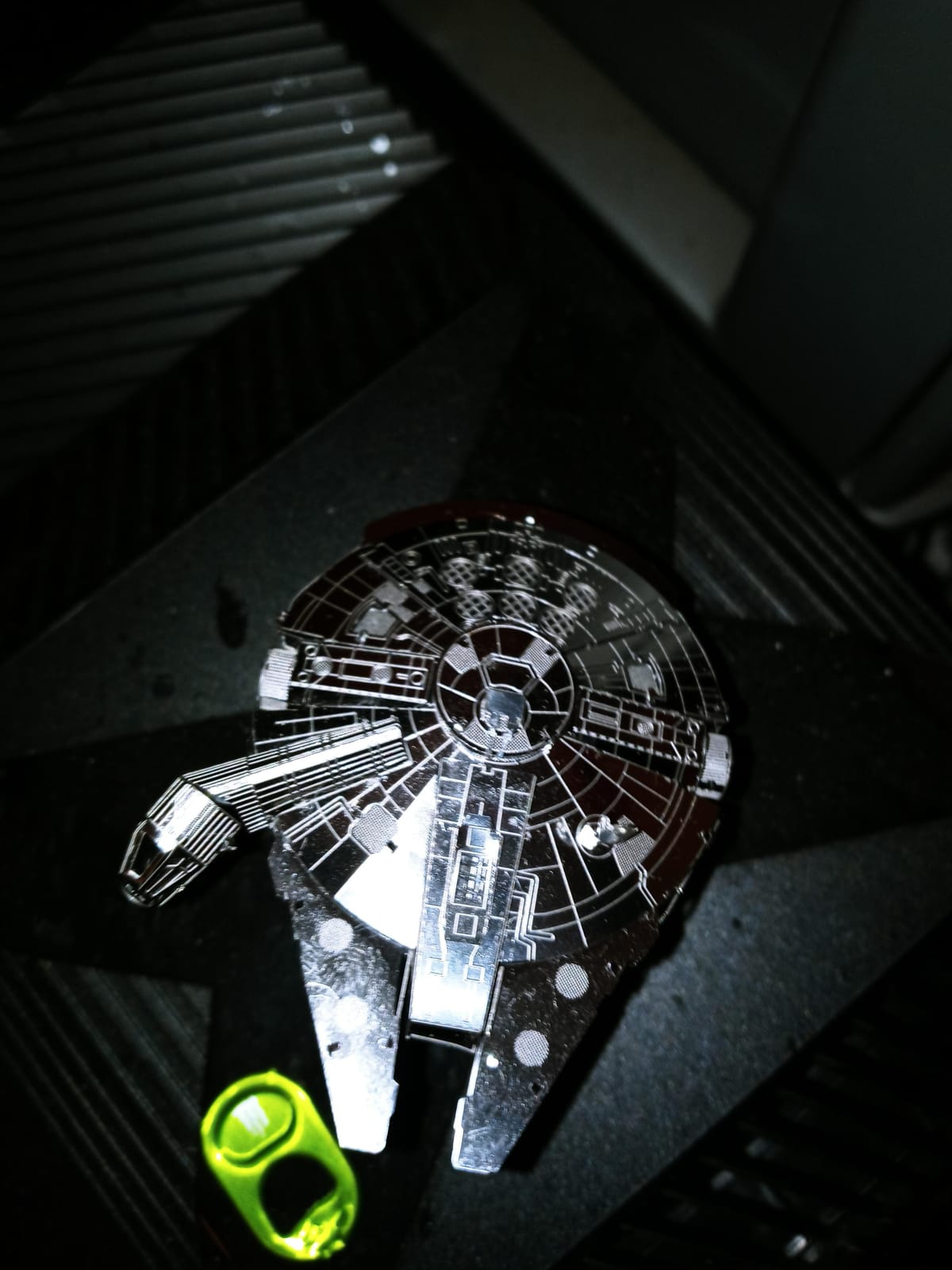 Metal Earth Star Wars Millennium Falcon 3D Metal Model Kit Fascinations customer photo 2
