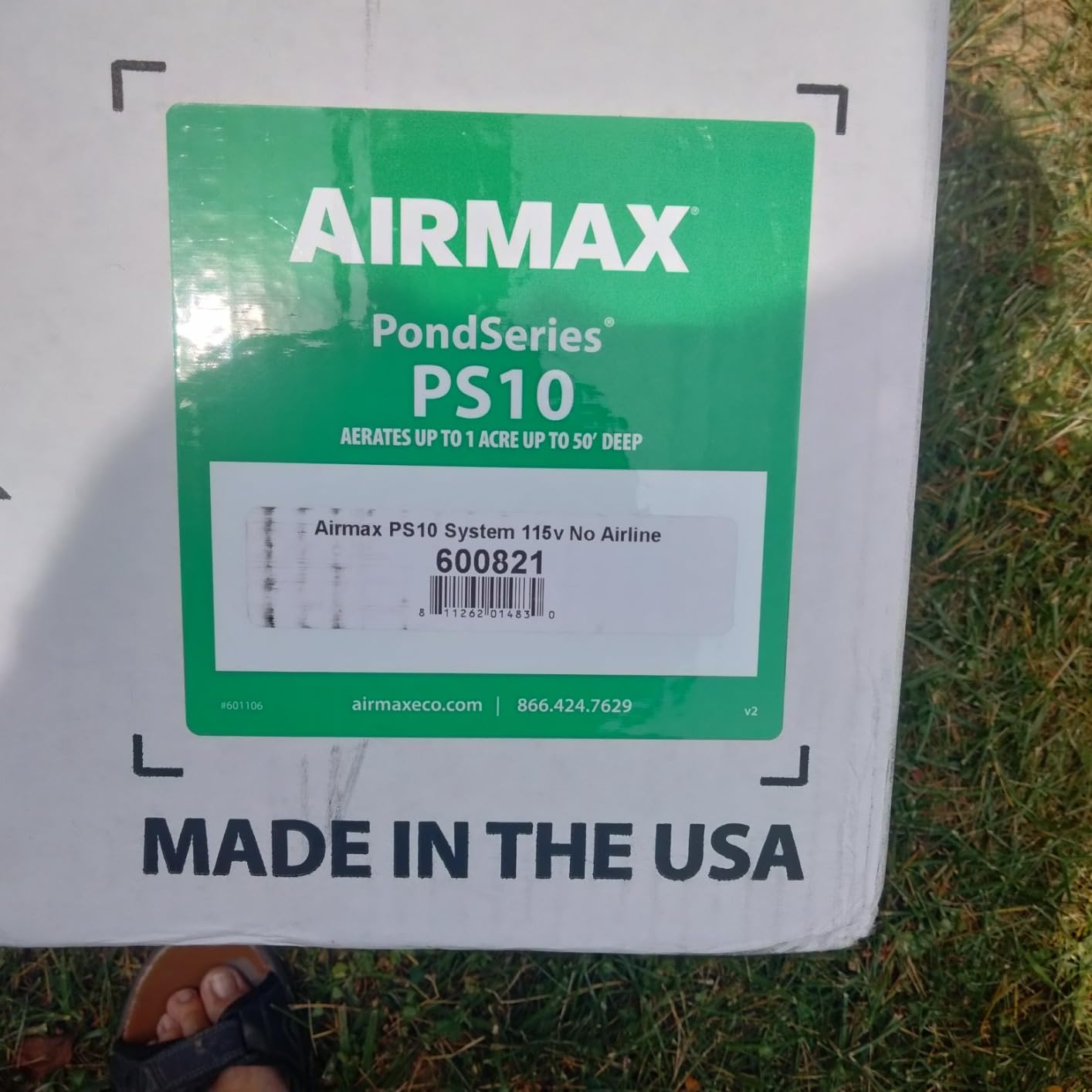 Airmax PondSeries PS10 115V Aeration System for Ponds & Lakes up to 1 Acre customer photo 1