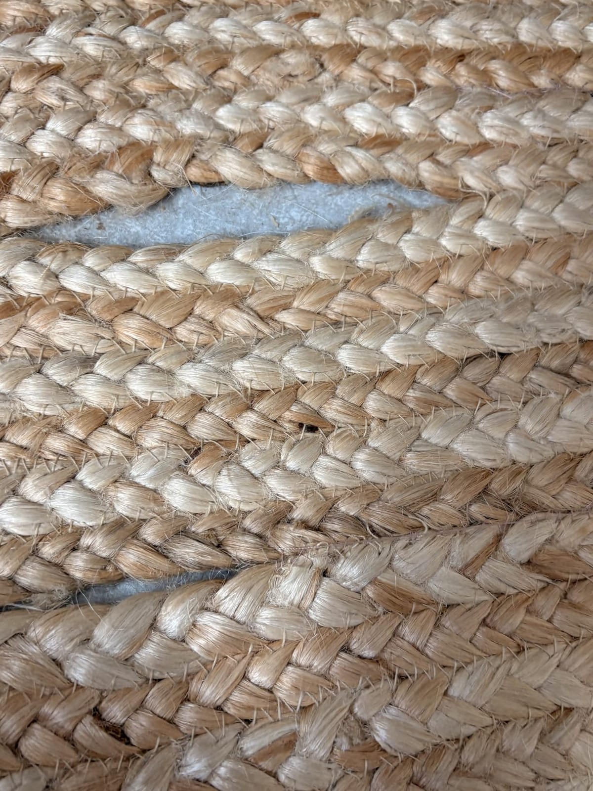 SAFAVIEH Area Rug 4x6 Oval - Cape Cod Collection - Natural Brown, Handmade Braided Flat Weave Jute (CAP252A) customer photo 1
