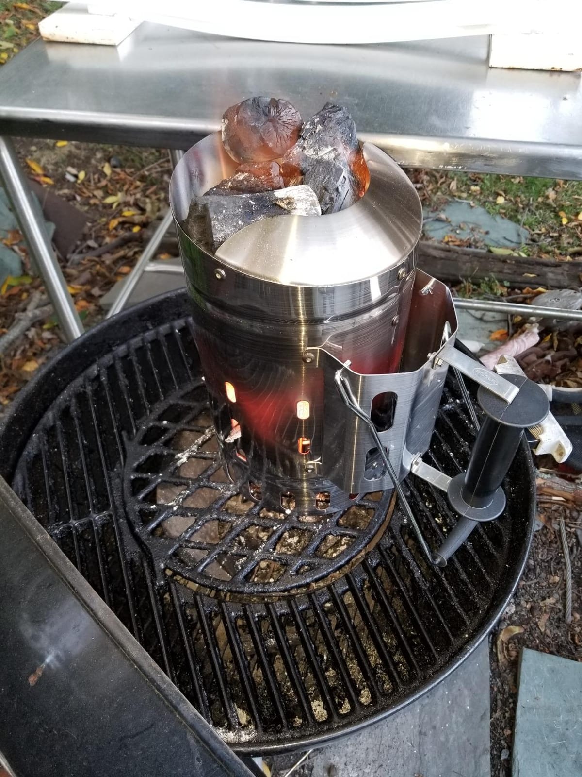 Rosle 25039 Stainless Steel Charcoal Chimney Lighter Briquettes Starter for Grilling customer photo 1