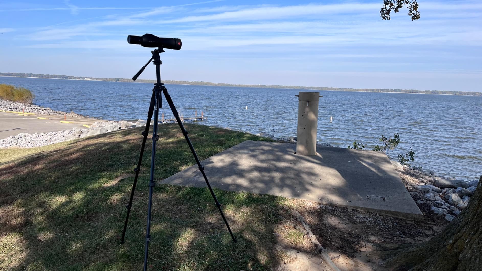 Celestron - Regal Premium Tripod - Durable Aluminum Support with Extendable Center Column - Swappable Feet for Any Surface - Works with Spotting Scope, Binoculars, Camera, Telescope customer photo 1