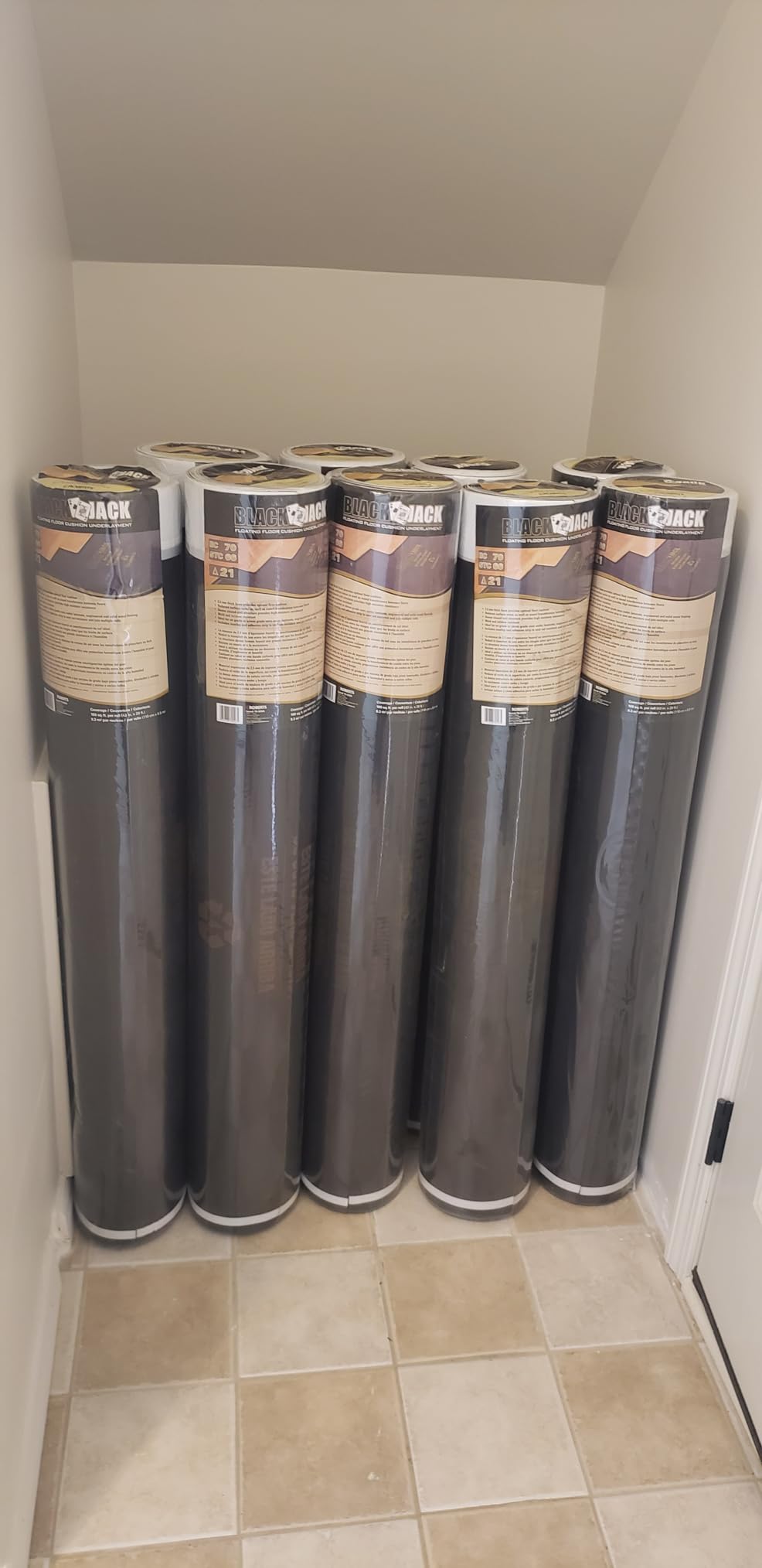 Roberts Black Jack Underlayment - 600 sq. ft. Roll - 43