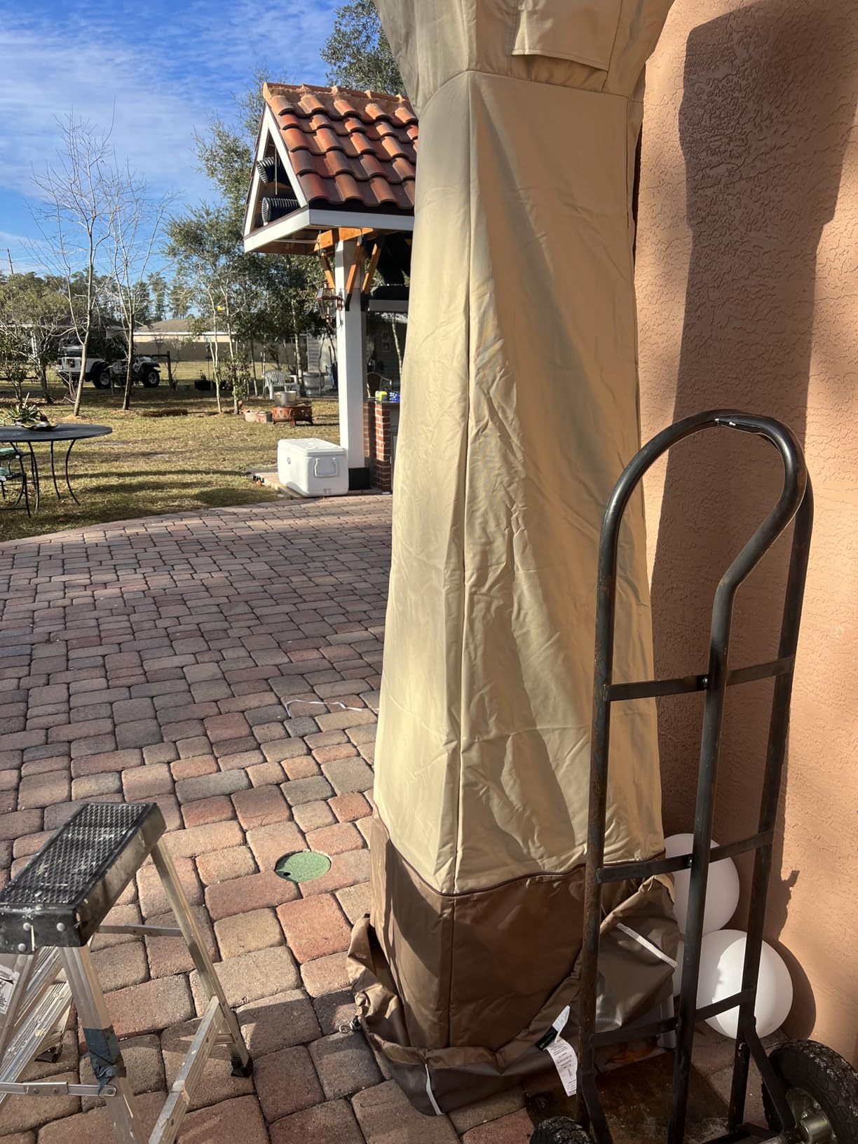 Classic Accessories Veranda Water-Resistant 21 Inch Pyramid Torch Patio Heater Cover customer photo 1
