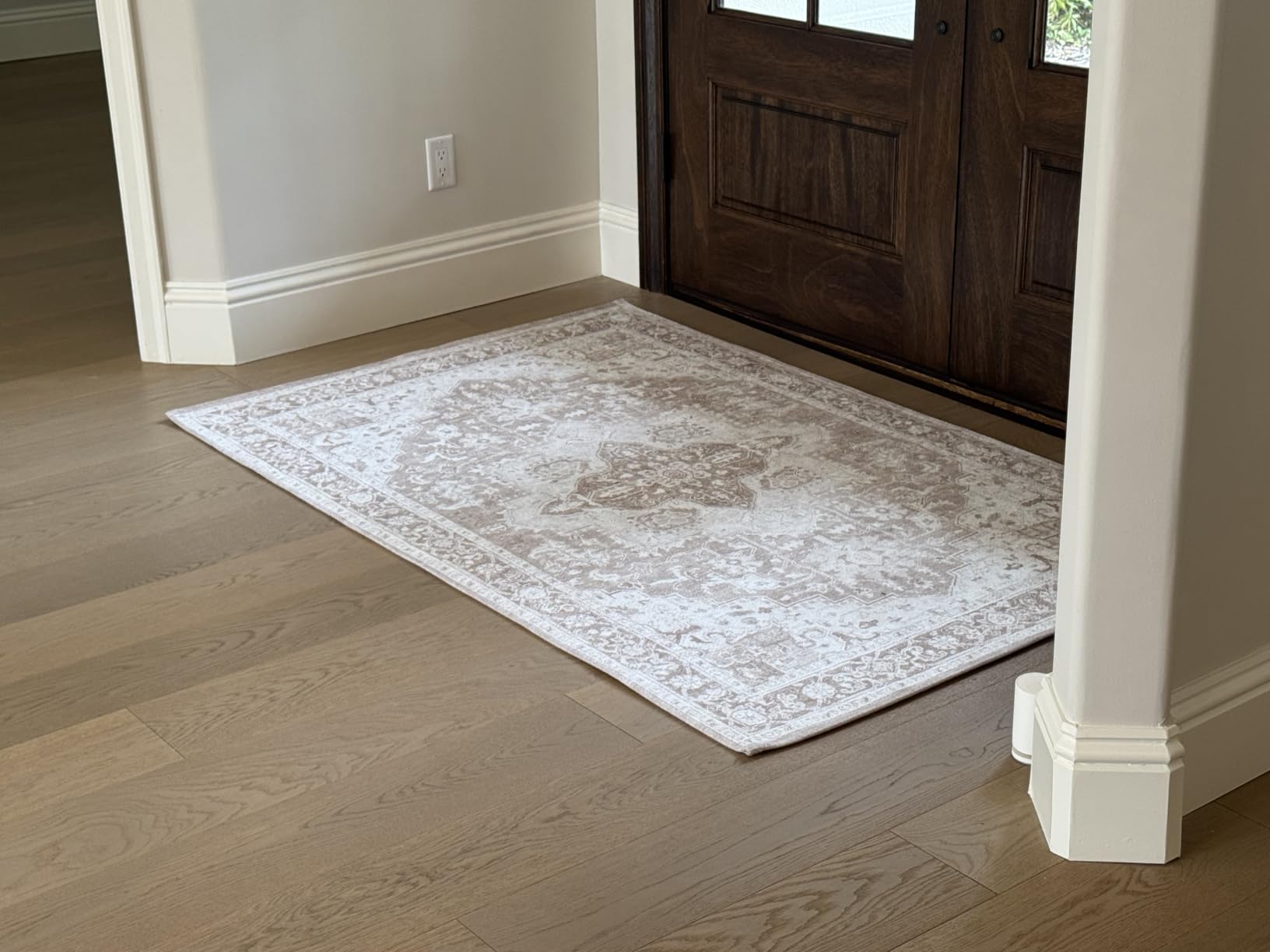 GORILLA GRIP Felt Rug Pad for Hardwood Floors with Rubber Backing, Slip Resistant Carpet Padding, 1/4 inch Thick, 8x10 FT Cushioned Gripper Pads Under Area Rugs and Runners, Floor Protection customer photo 2