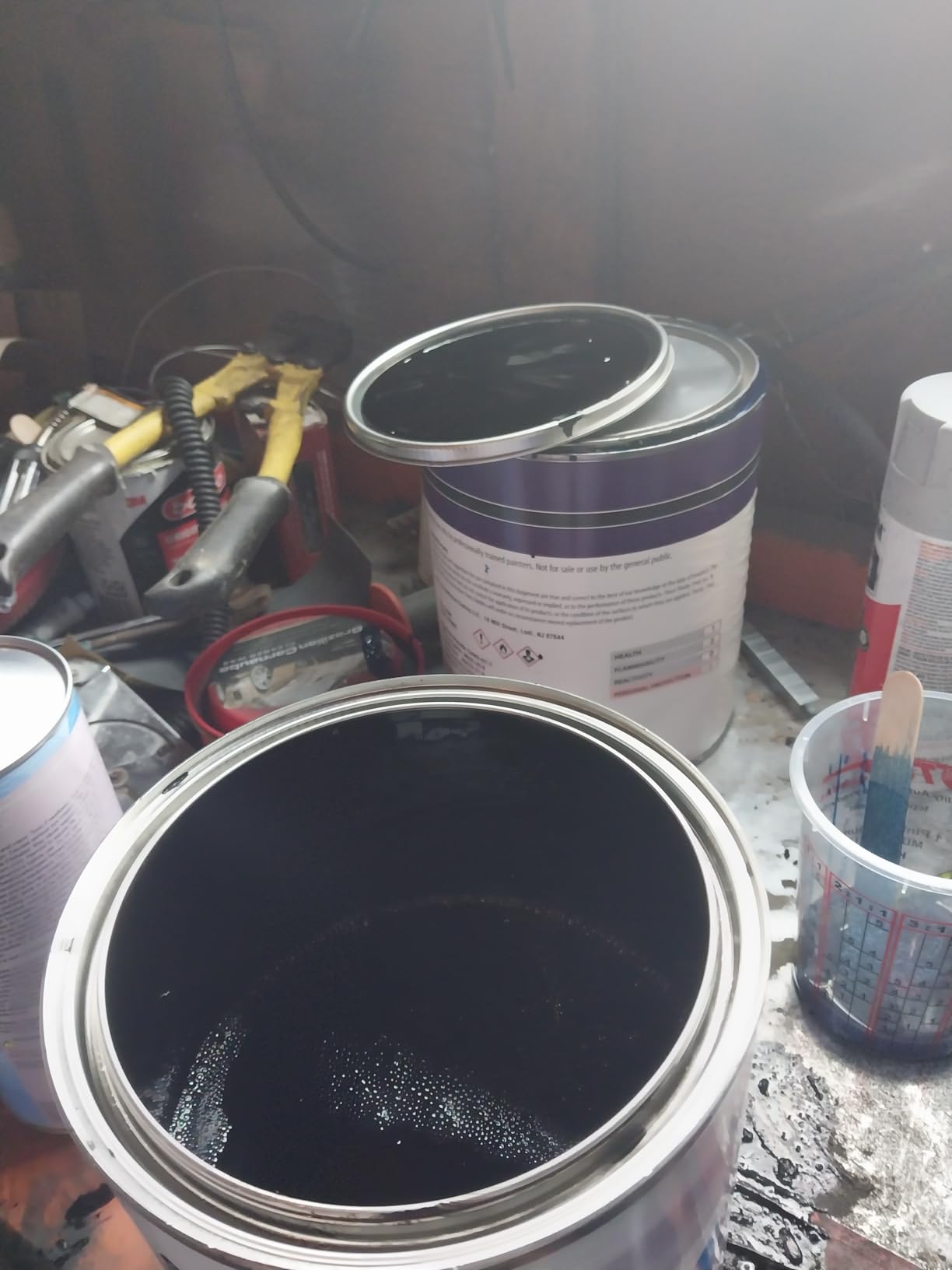 Speedokote High Gloss Jet Black 2K Acrylic Urethane, 3/4 Gallon Black and 1 Quart Activator, SMR-9705-M customer photo 2