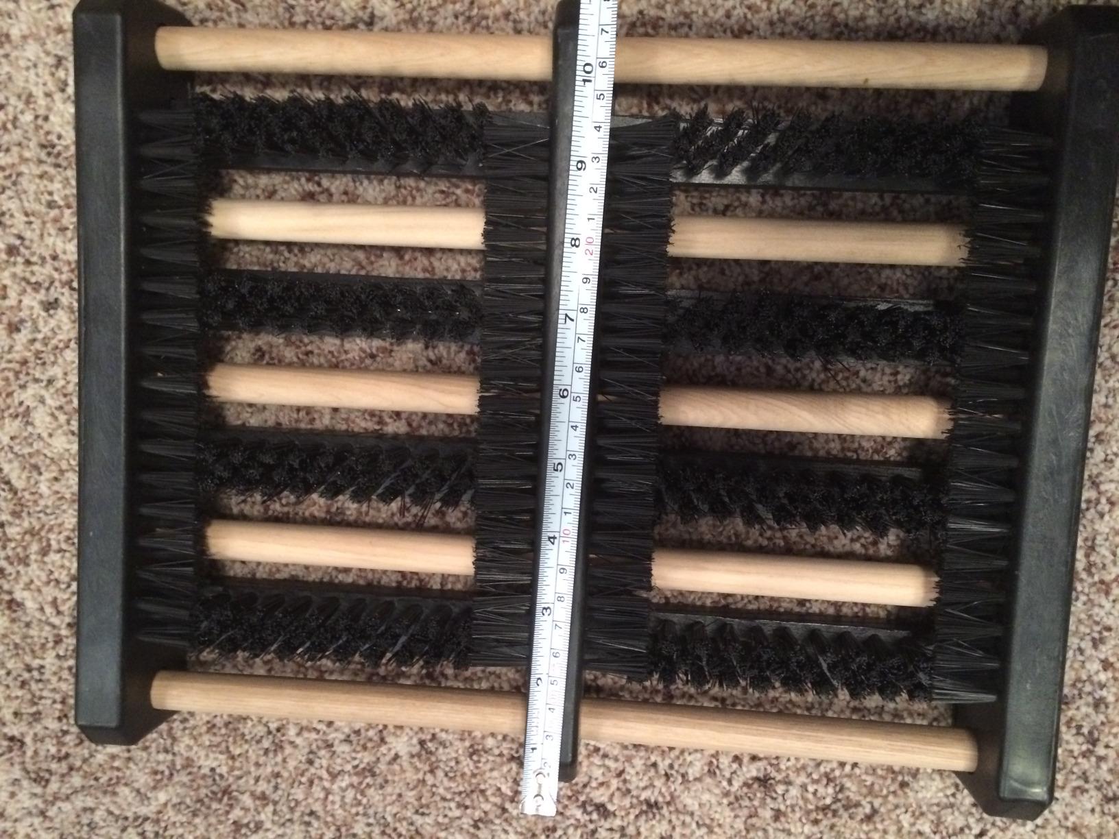 Jobsite Boot Scraper - Outdoor Shoe Scrubber Cleaner Brush customer photo 1