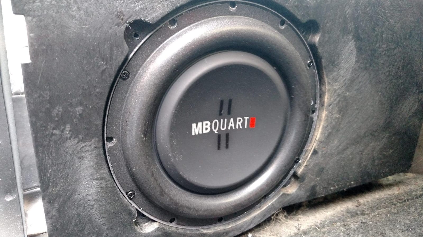 MB Quart 8 Inch 400 Watt MAX 200 Watt RMS 4 Ohm Dual Voice Coil Shallow Slim Subwoofer customer photo 2