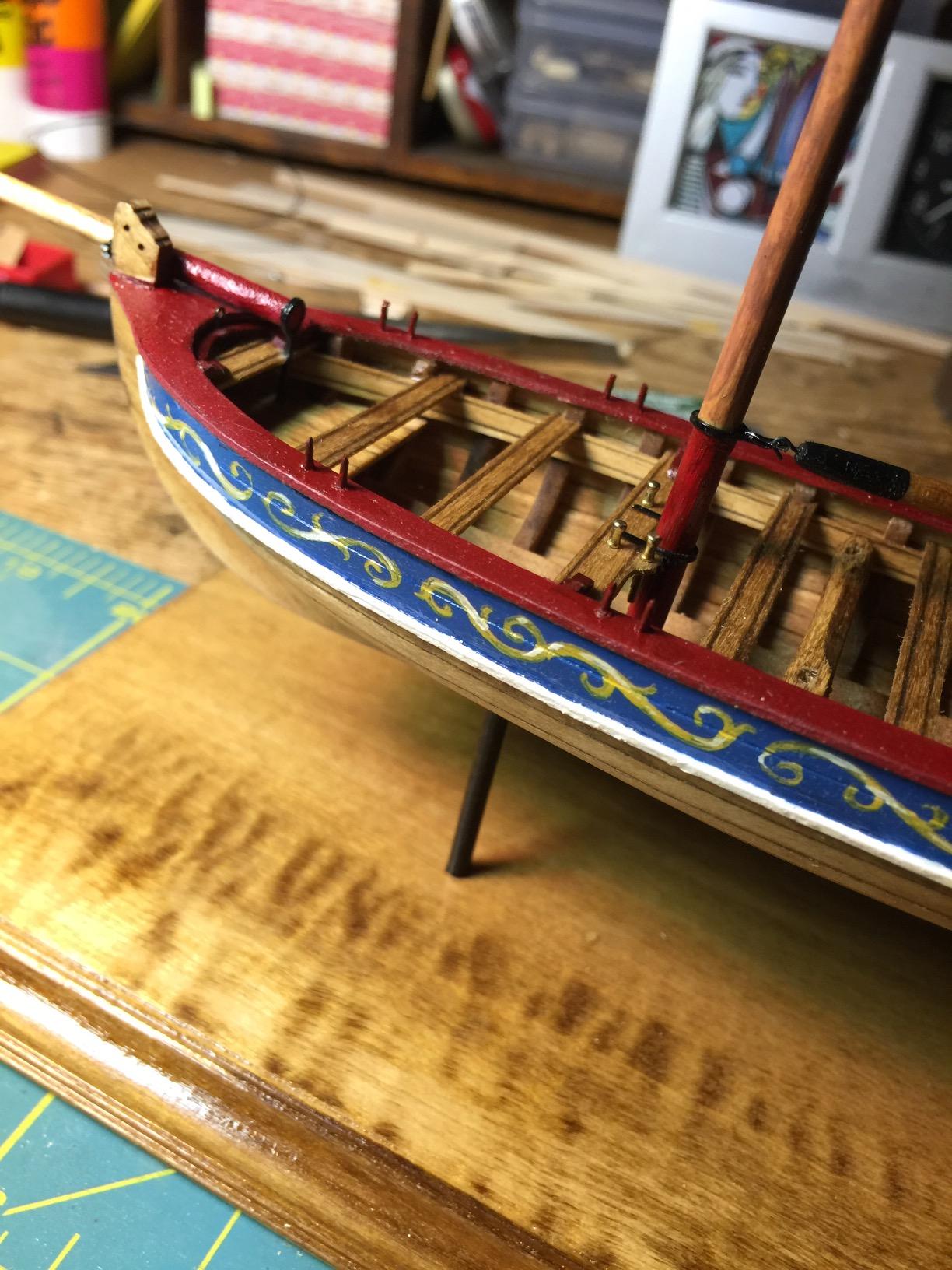 Model Shipways 18th Century Longboat Wood Model Kit 1:48 – Beginner to Intermediate Level – True Plank-on-Frame – Model Boat Kit for Adults to Build customer photo 1
