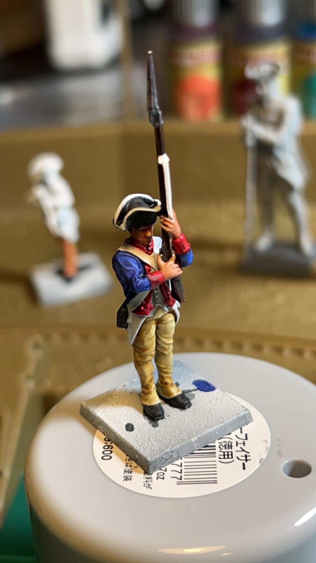 Warlord Black Powder Revolutionary War Continental Army Infantry Regiment 1:56 Tabletop Miniatures - Plastic Paintable Miniature 1700-1900 Soldiers Set, Table Top 28mm Military Minifigures for Adults customer photo 1