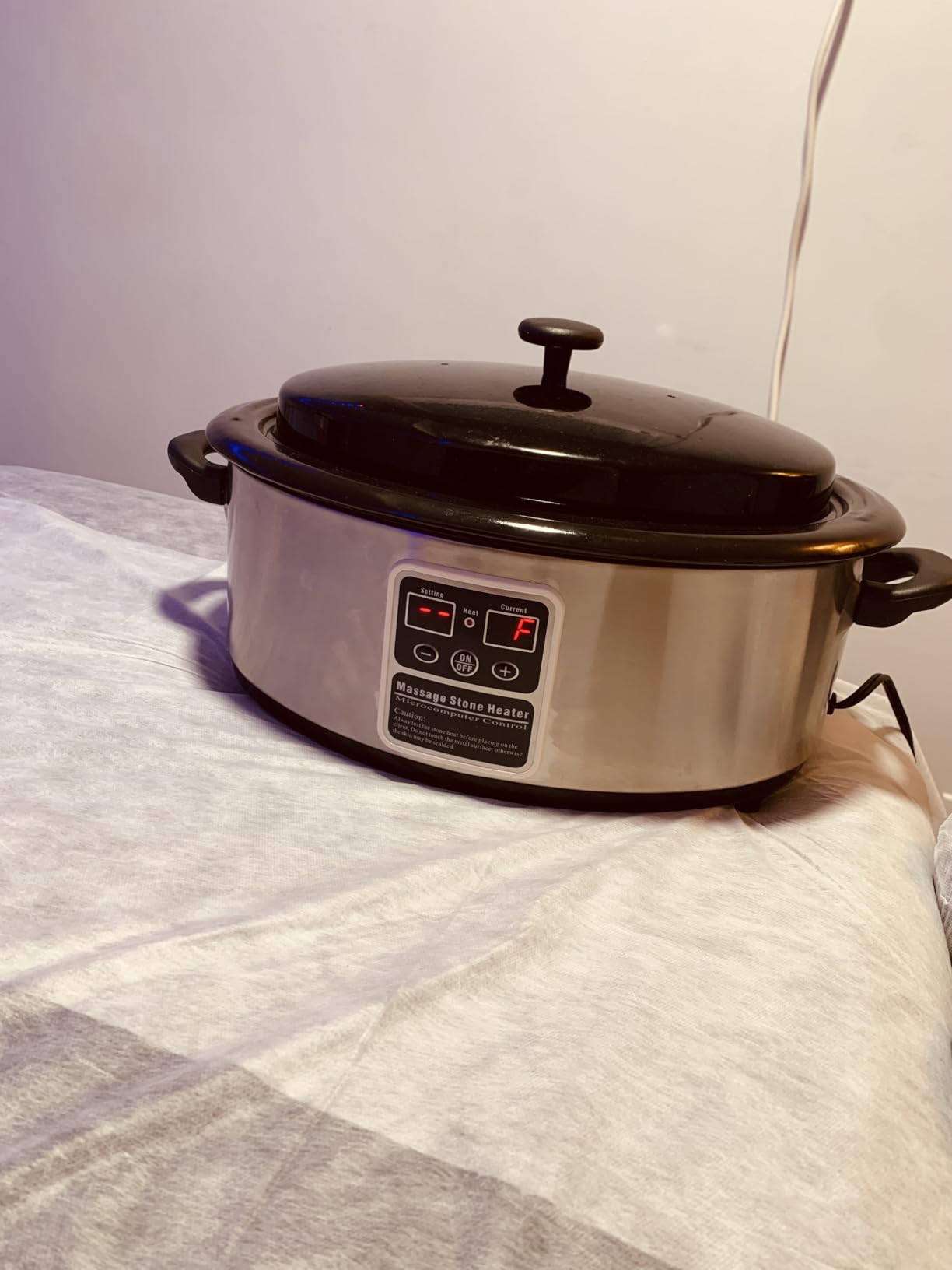 Master Massage 6 Quart Hot Massage Stone Heater Warmer Heating Device customer photo 1