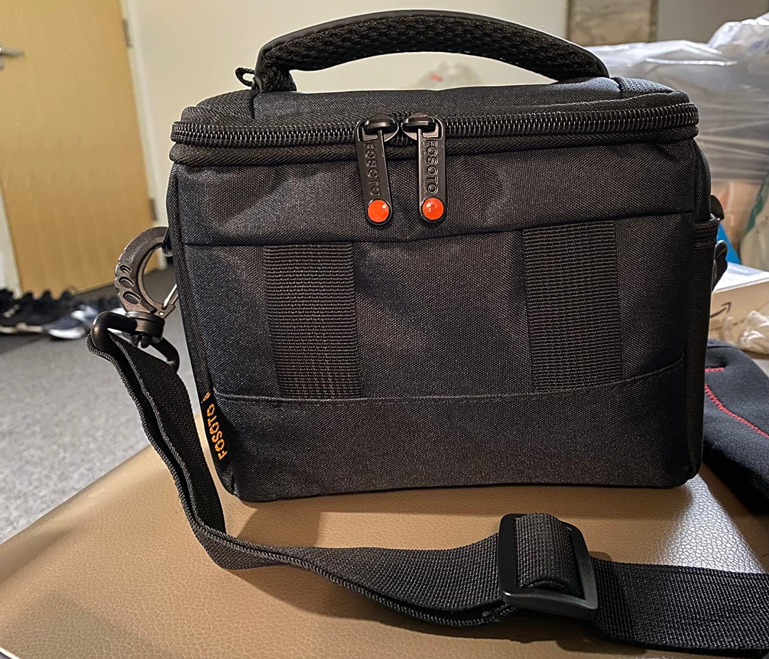 Waterproof Crossbody Camera Bag for Canon Nikon Sony DSLR Mirrorless Camera | Anti-shock Compact Camera bag for Sony a6000, Canon Powershot SX540 SX60 M5, Nikon Coolpix L340 B500 B700 L840 Digital Cameras customer photo 1