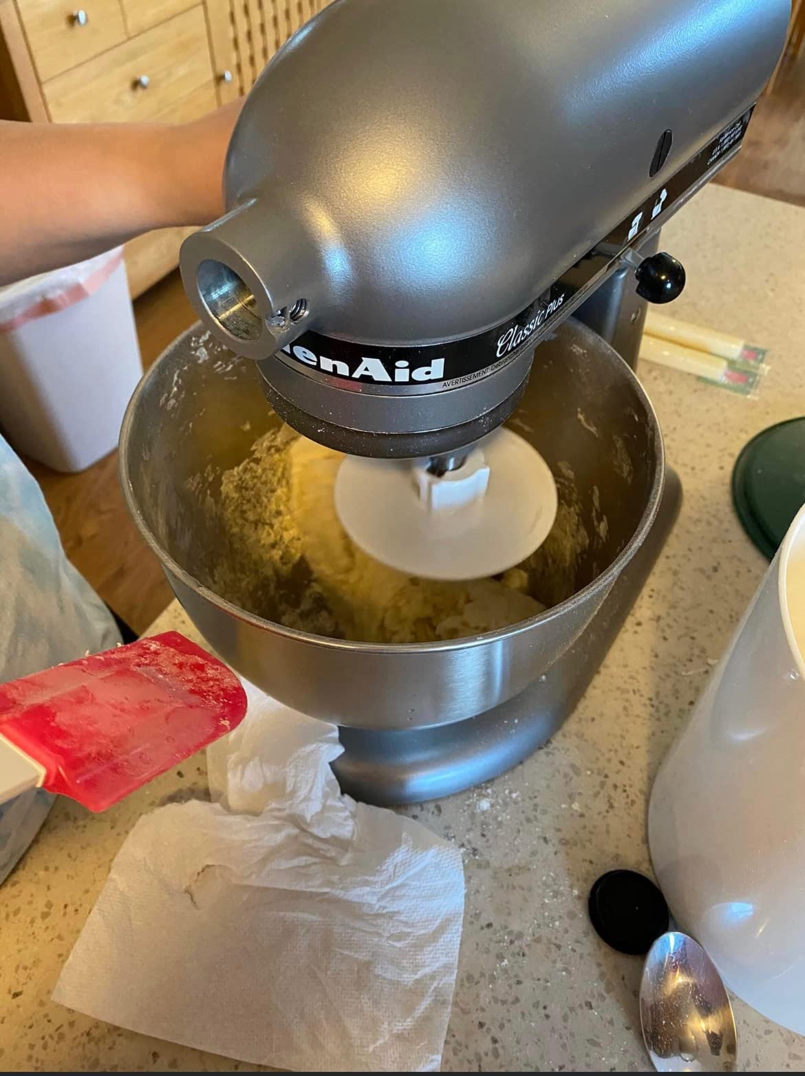 KitchenAid KSMPSA Pasta Roller Attachment, Silver, 1' customer photo 2