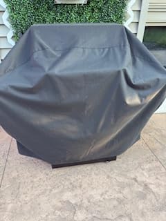 Unicook 55 Inch Grill Cover for Outdoor Grill, Heavy Duty, Waterproof, Fade Resistant, BBQ Cover with Handles/Straps/Air Vents, Compatible with Weber Charbroil Nexgrill Gas BBQs etc customer photo 2