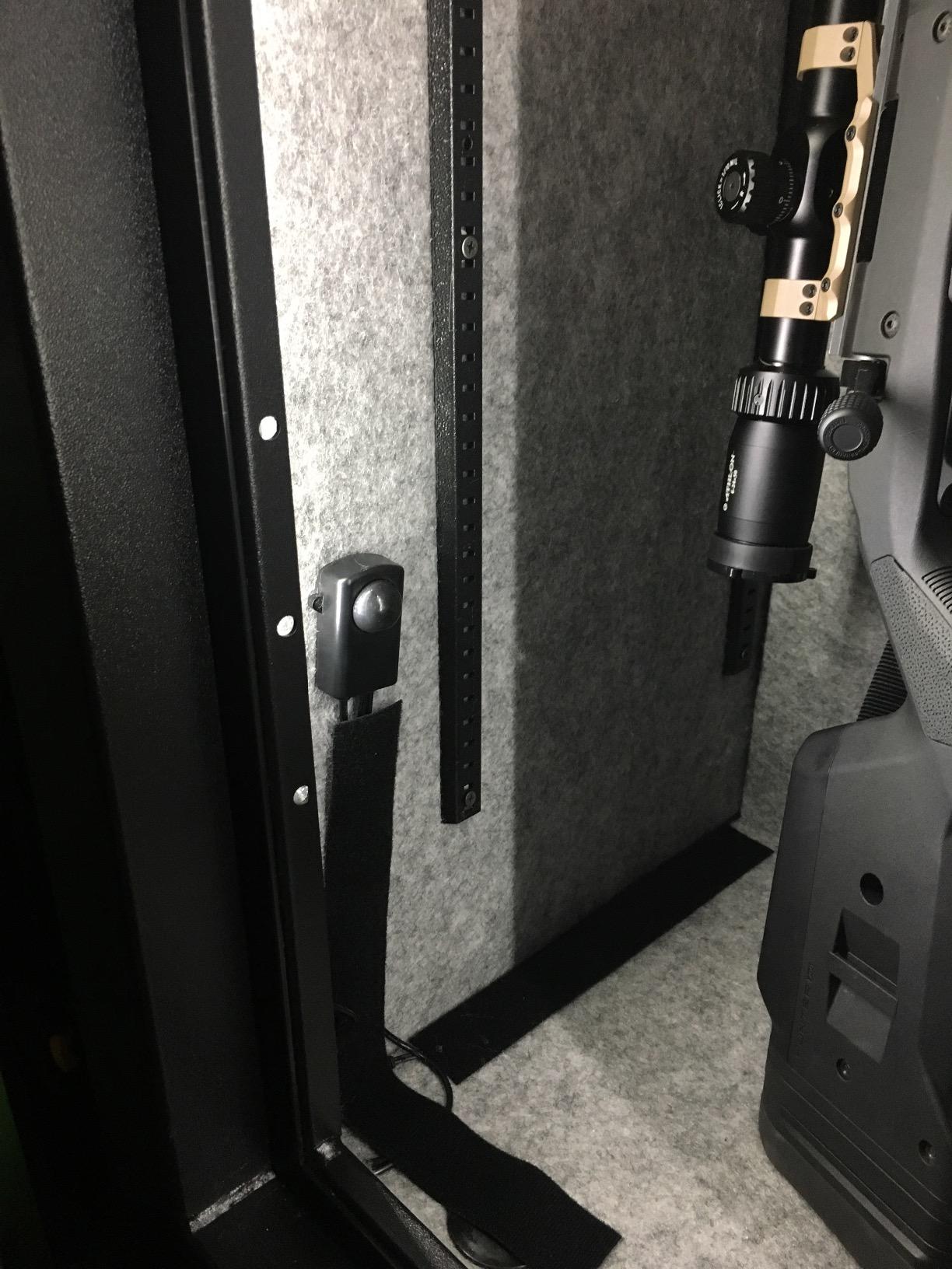 TORCHSTAR 6pcs 12 Inch LED Safe Lighting Kit, Motion Sensor, 5000K | UL Power Adapter, Input 100-240V, Linkable Gun Safe Light Bars, 900LM, for Under Cabinet Locker Closet Showcase, Daylight customer photo 2