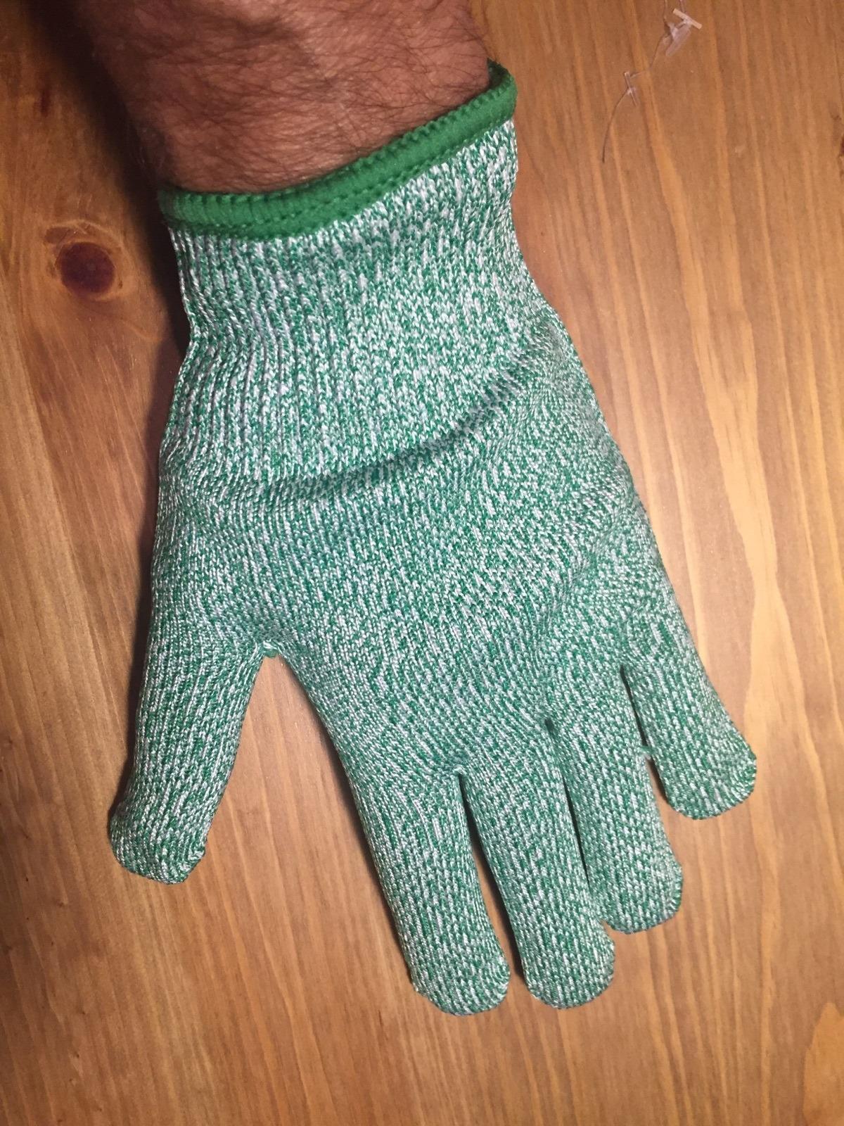 Cut Resistant Gloves - Level 5 Anti-Cut Protection, Durable, Breathable, Machine Washable Safety Gloves (Pack of 3) customer photo 1