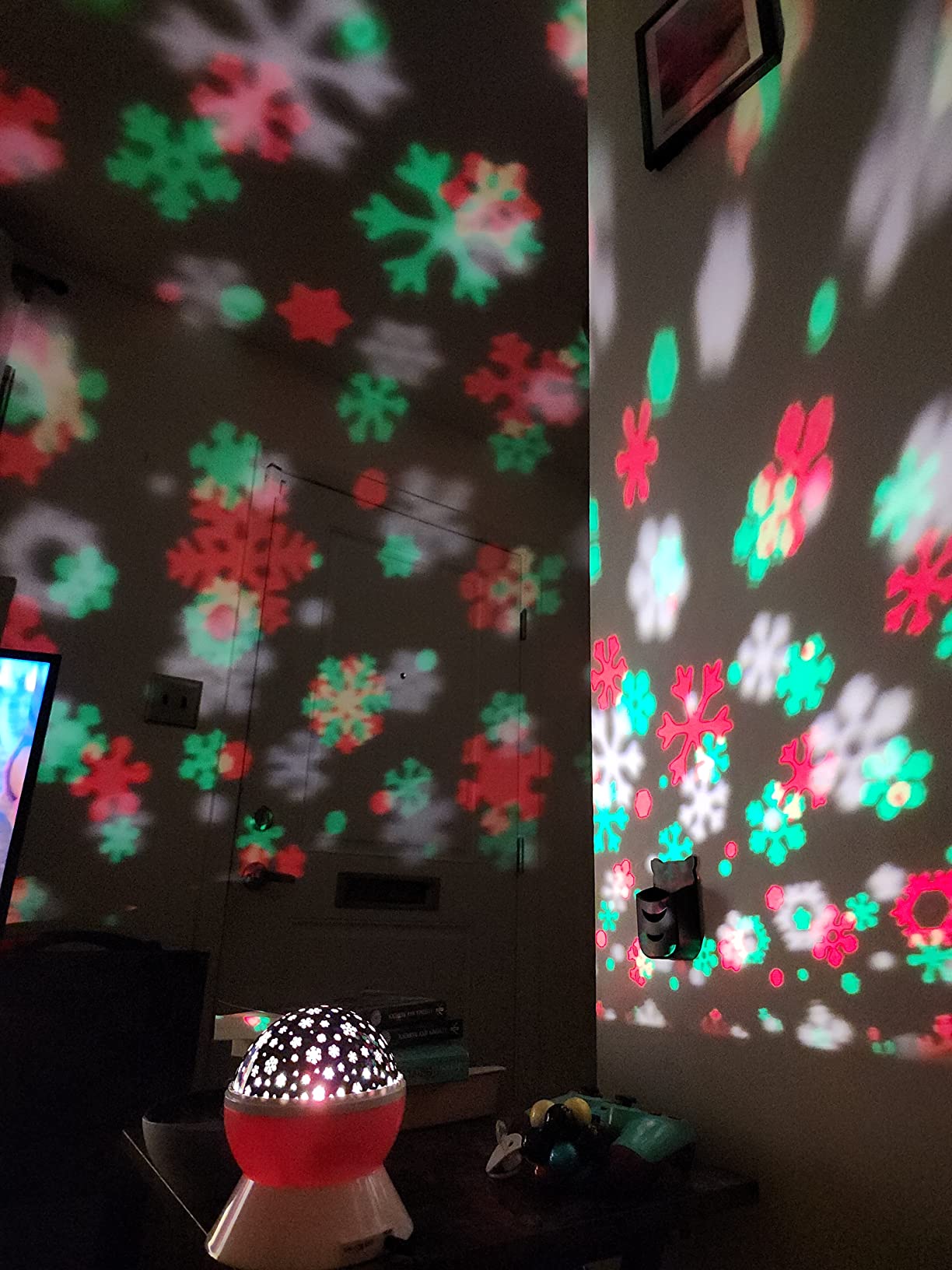 Star Projector Night Light for Kids | Star Light Projector with Timer | Rotating Stars Night Light Projector for Kids Bedroom | Light Up Stars for Ceiling | Star Machine Gift for Boys Girls customer photo 2