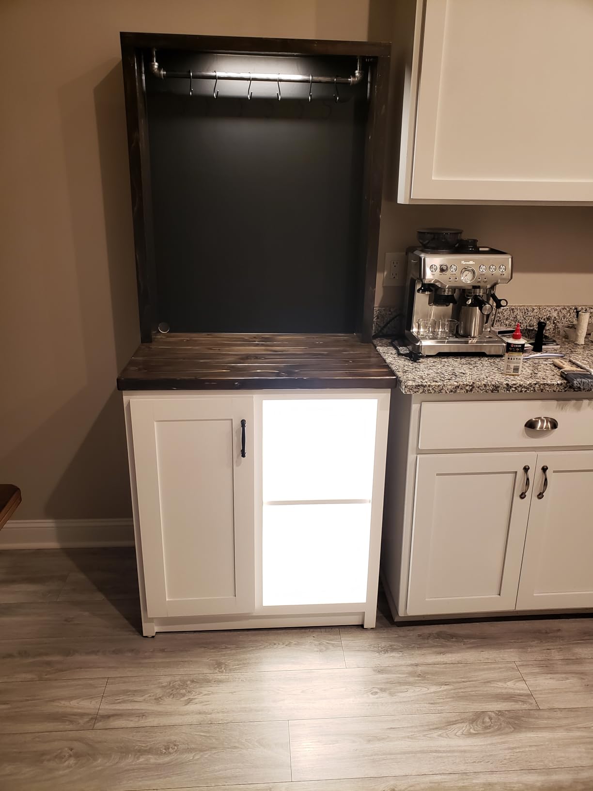 Litever Under Cabinet LED Light Bar Kits Plug in 3 pcs 12 inches Light Bars per Set Warm White 3000K 20W 1000 Lumen Dimmable for Kitchen Cabinets Counters Bookcases (3 Bars Kit-3000K) customer photo 1