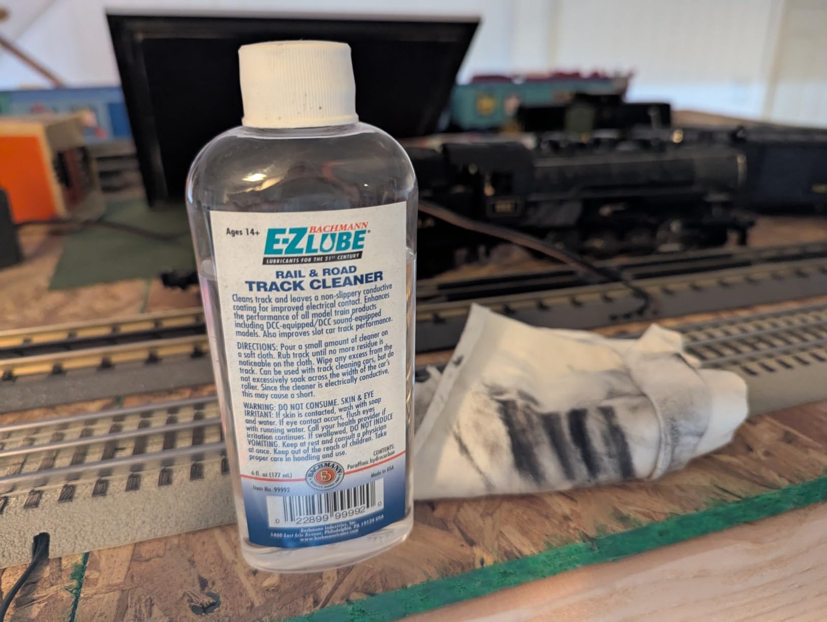 Bachmann Industries Trains Track & Rail Cleaner (6 fl.oz) - for Use with All Scales customer photo 1