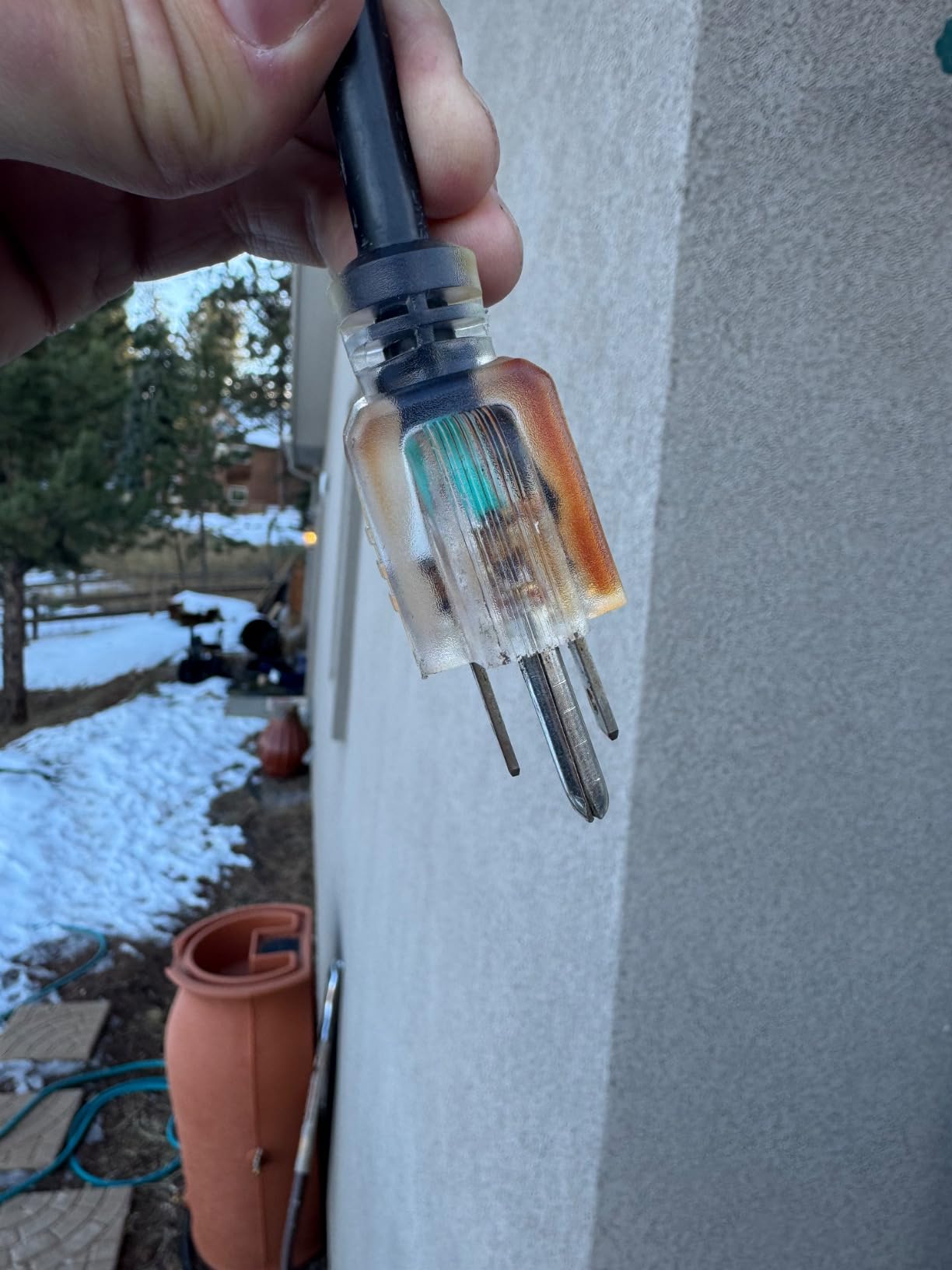 Heat Tape Pro - Self-Regulating Heat Cable - Long Term Ice Dam, Roofing, Gutter & Pipe Freeze Protection - (37 Ft) cable + 10 Ft Power Cord, 120V, 6 watts/FT customer photo 1