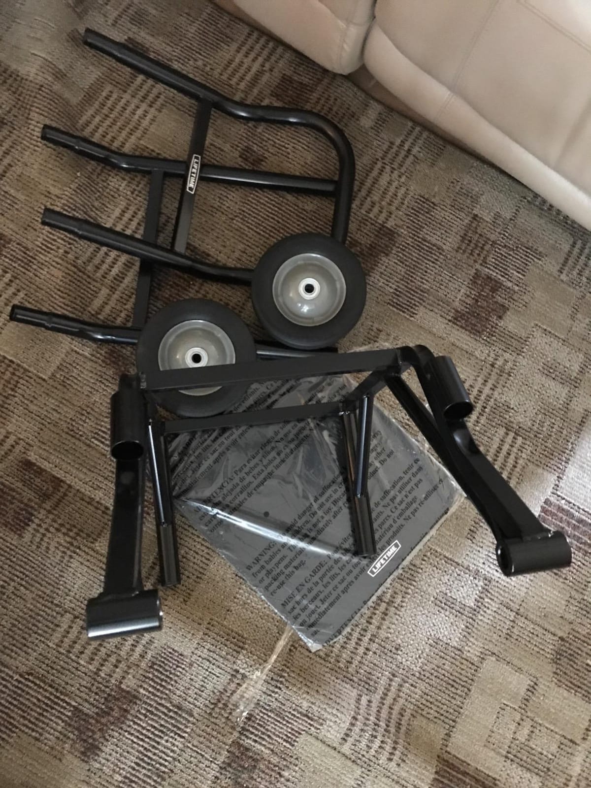 LIFETIME Stacking Chair Dolly, Black customer photo 1