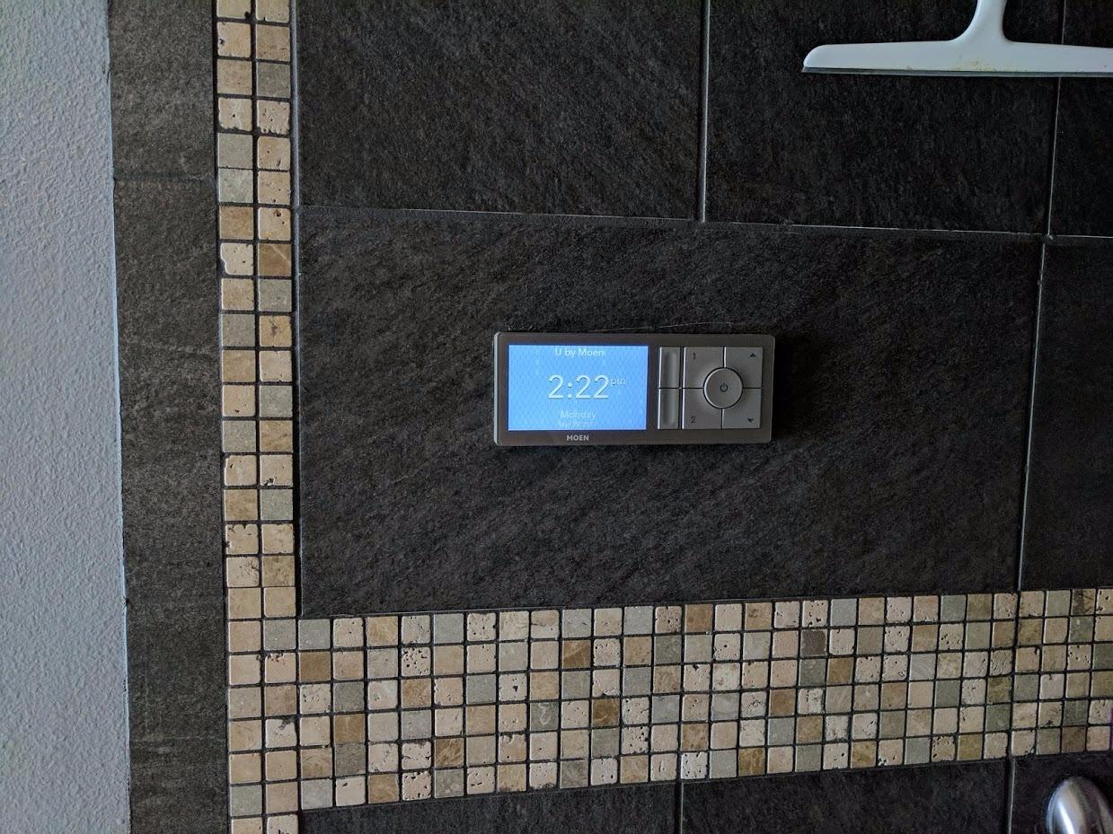 Moen Terra Beige Smart Shower 4-Outlet Digital Shower System Controller for Thermostatic Shower Valve, TS3304TB customer photo 2