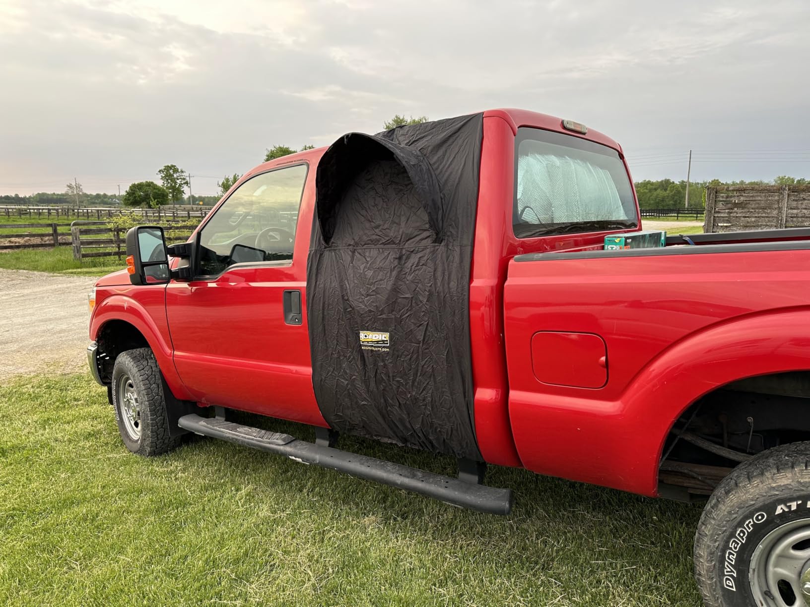 ROADIE- The OVERNIGHTER SUV Window Tent with Bug Screen and Retractable Awning - Great for Camping in an SUV. (Patented) customer photo 2