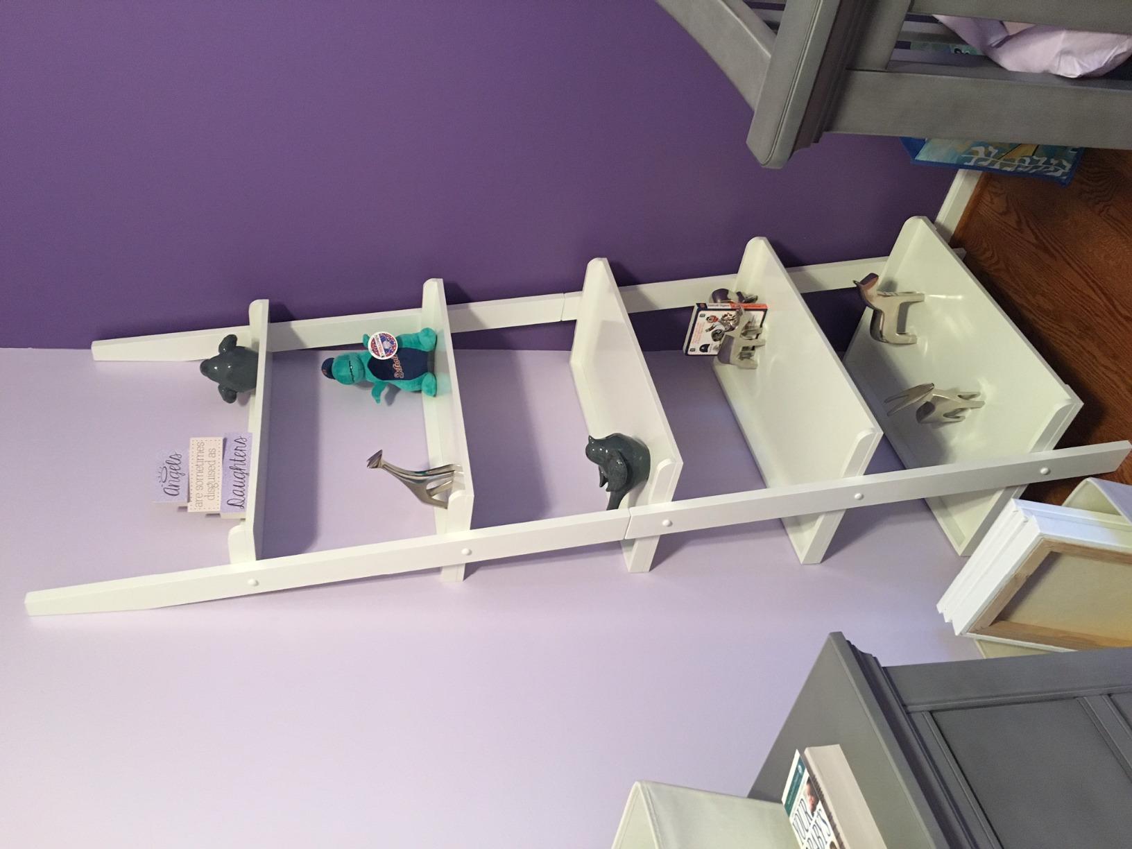 Convenience Concepts French Country Ladder Bookshelf 25