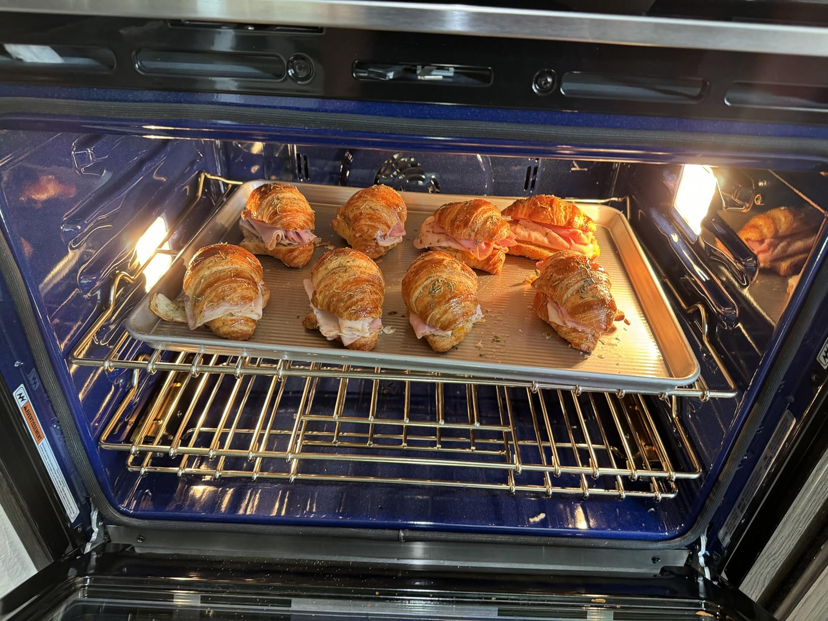 USA Pan 1607CR Bakeware Extra Large Sheet Baking Pan and Bakeable Nonstick Cooling Rack Set, XL, Metal customer photo 1
