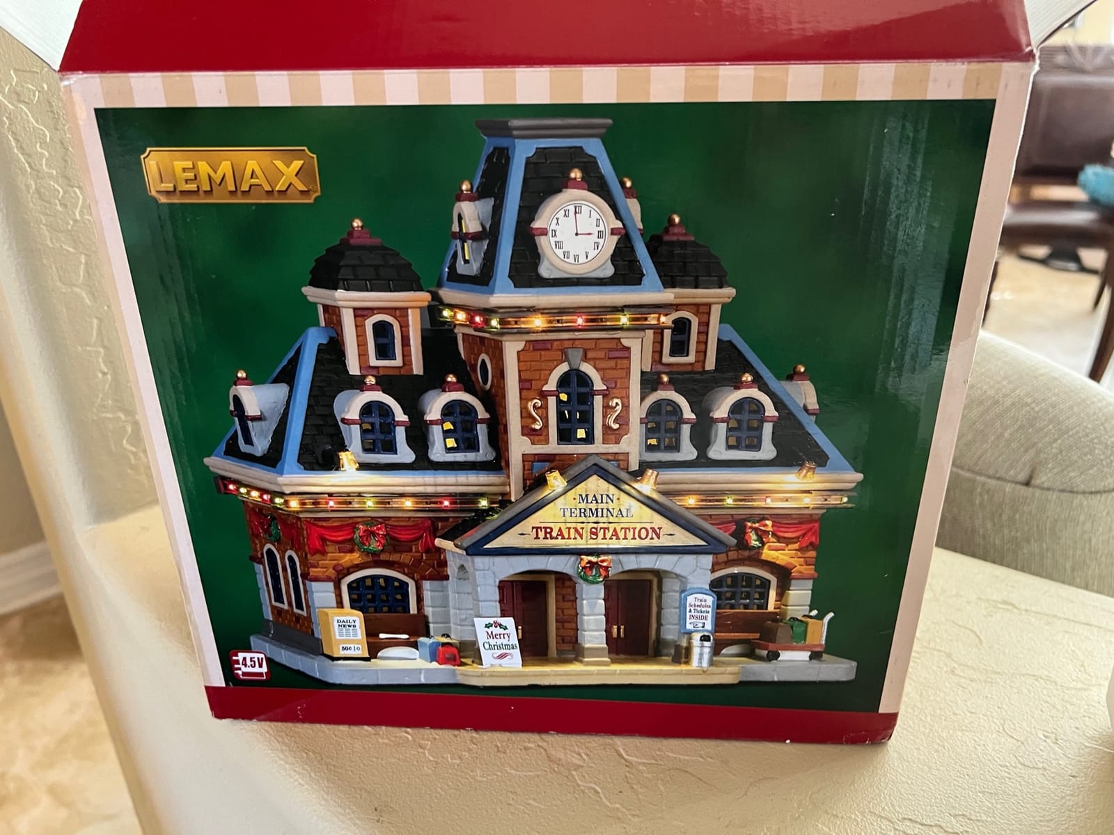 Lemax Village Collection, Main Terminal Train Station #75194 customer photo 2