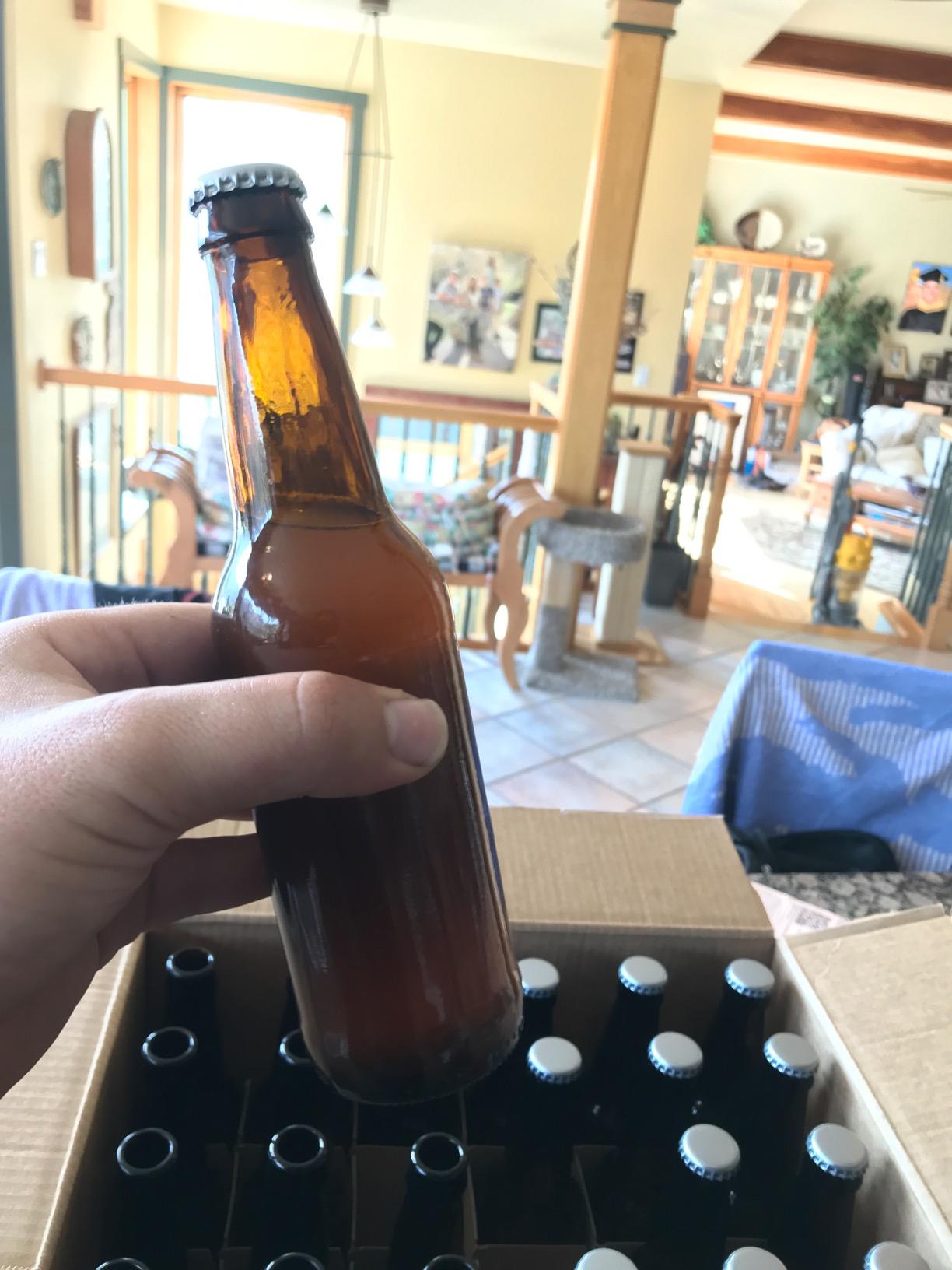 FastRack Amber Beer Bottles 12oz (Pack of 48) | Longneck Glass Beer Bottles with Pry-off Crown Finish for Home Brewing Mead, Cider & Kombucha | Durable Brewing Bottle & Bottling Kit customer photo 1