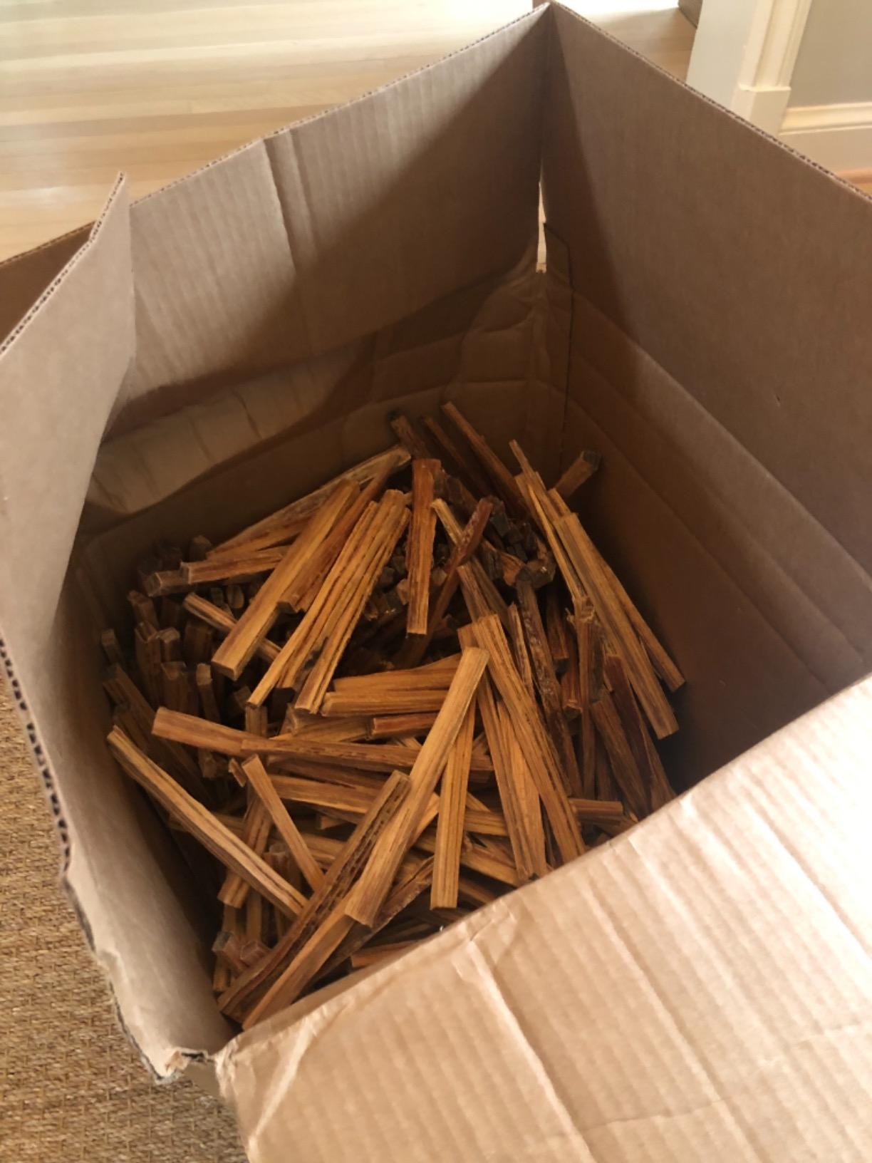 2405 Earth Worth | 25 Pound Box - Fatwood Firestarter customer photo 1