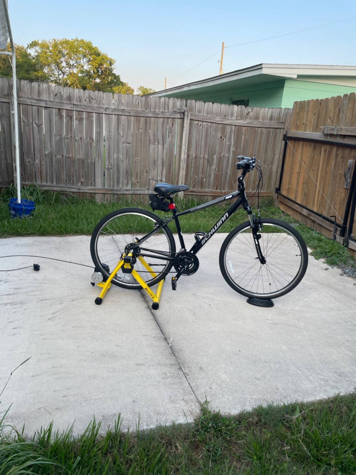 Bike Trainer, Magnetic Bicycle Stationary Stand for Indoor Exercise Riding | 26-29