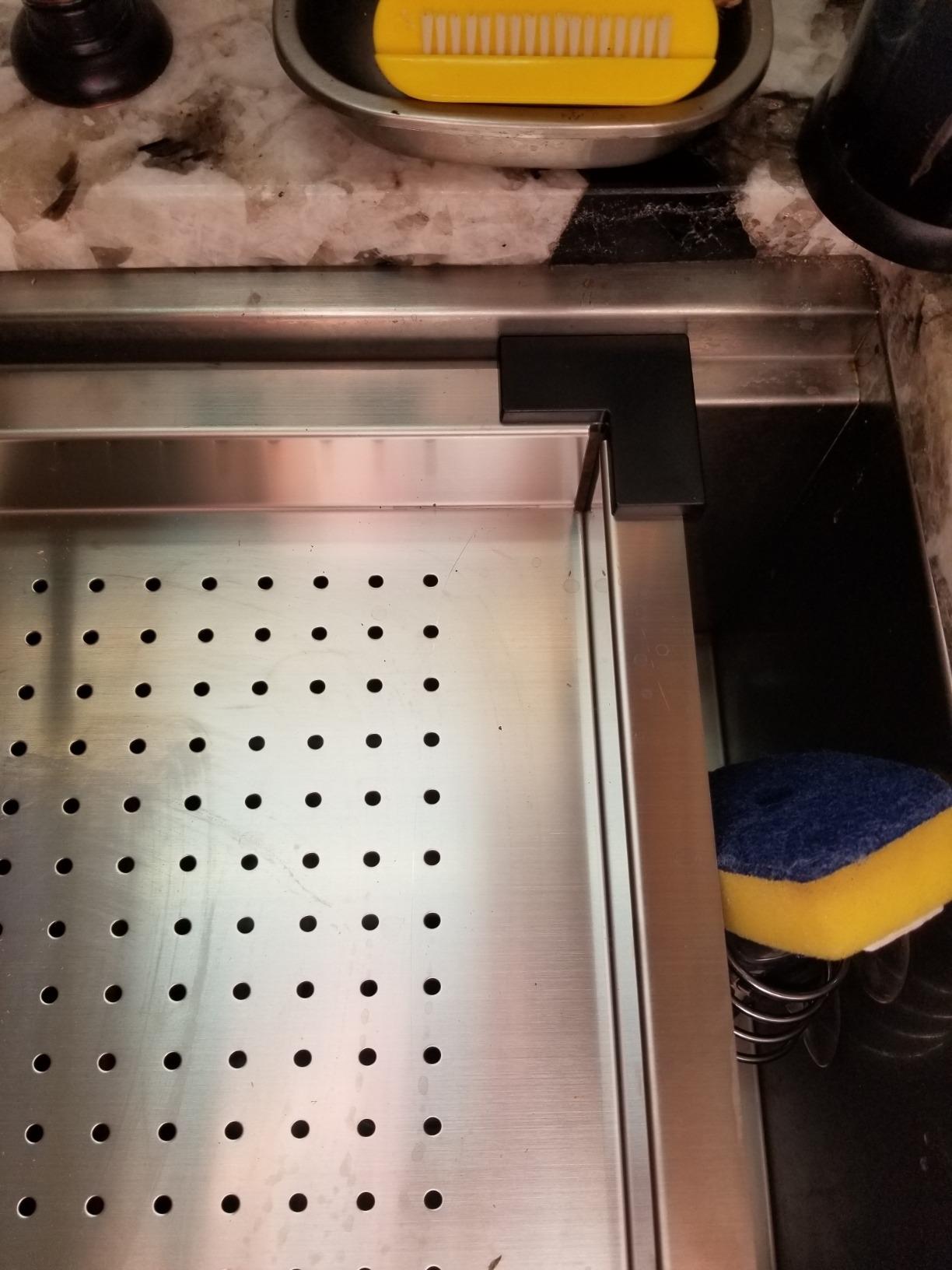 Ruvati 33-in Two-Tiered Undermount Workstation Kitchen Sink - RVH8222 customer photo 2