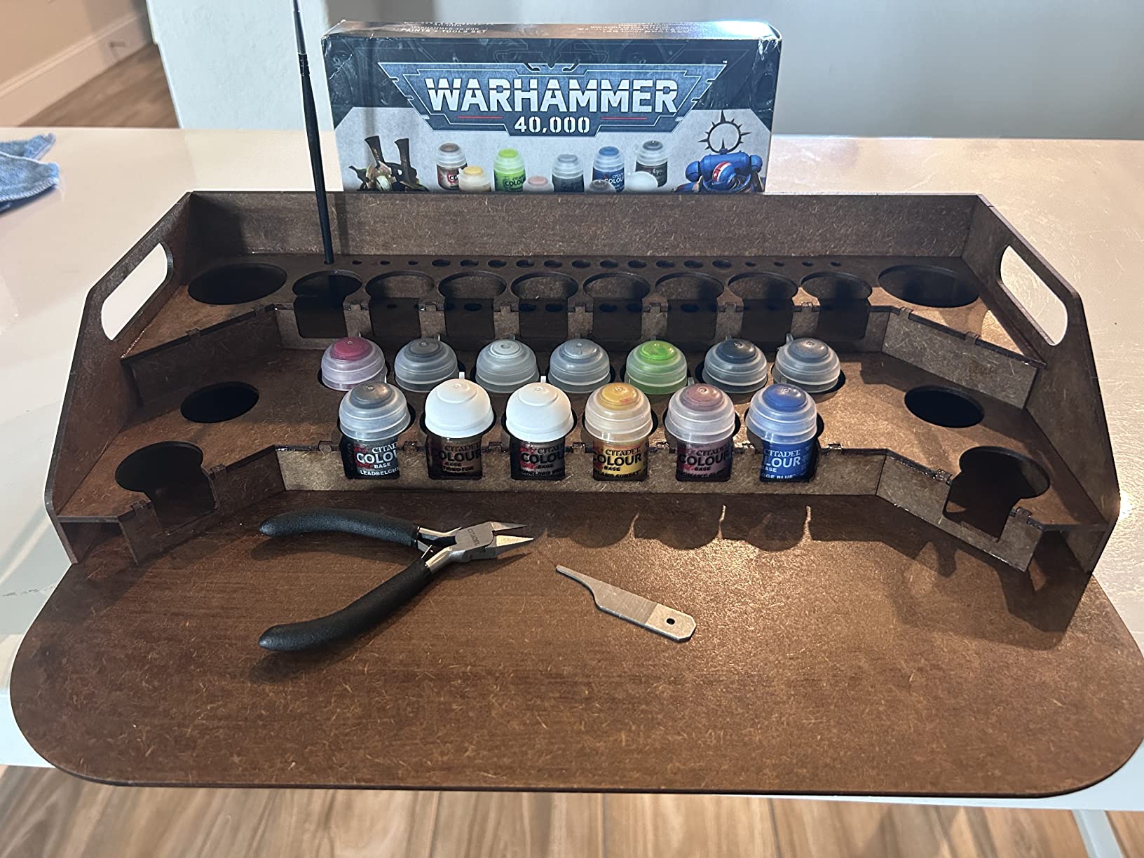 GameCraft Miniatures Painting Station - 34mm V2, for GW/Citadel Bottles customer photo 2