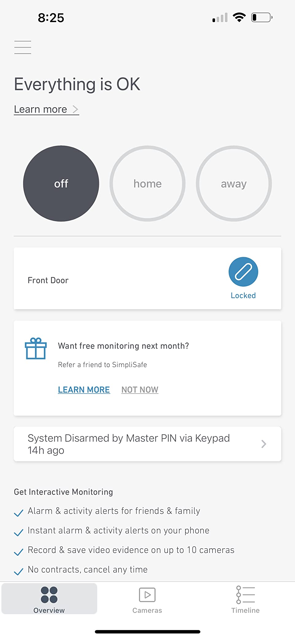 SimpliSafe 5 Piece Wireless Home Security System - Optional 24/7 Professional Monitoring - No Contract - Compatible with Alexa and Google Assistant, White customer photo 1