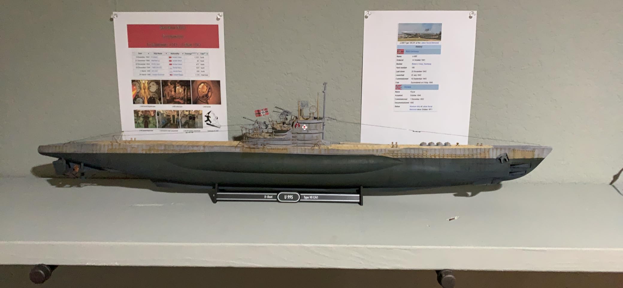 Revell Germany Level 1/72 Naval Submarine Type VIIC/41 (Premium Edition) Model Kit 05163 customer photo 1