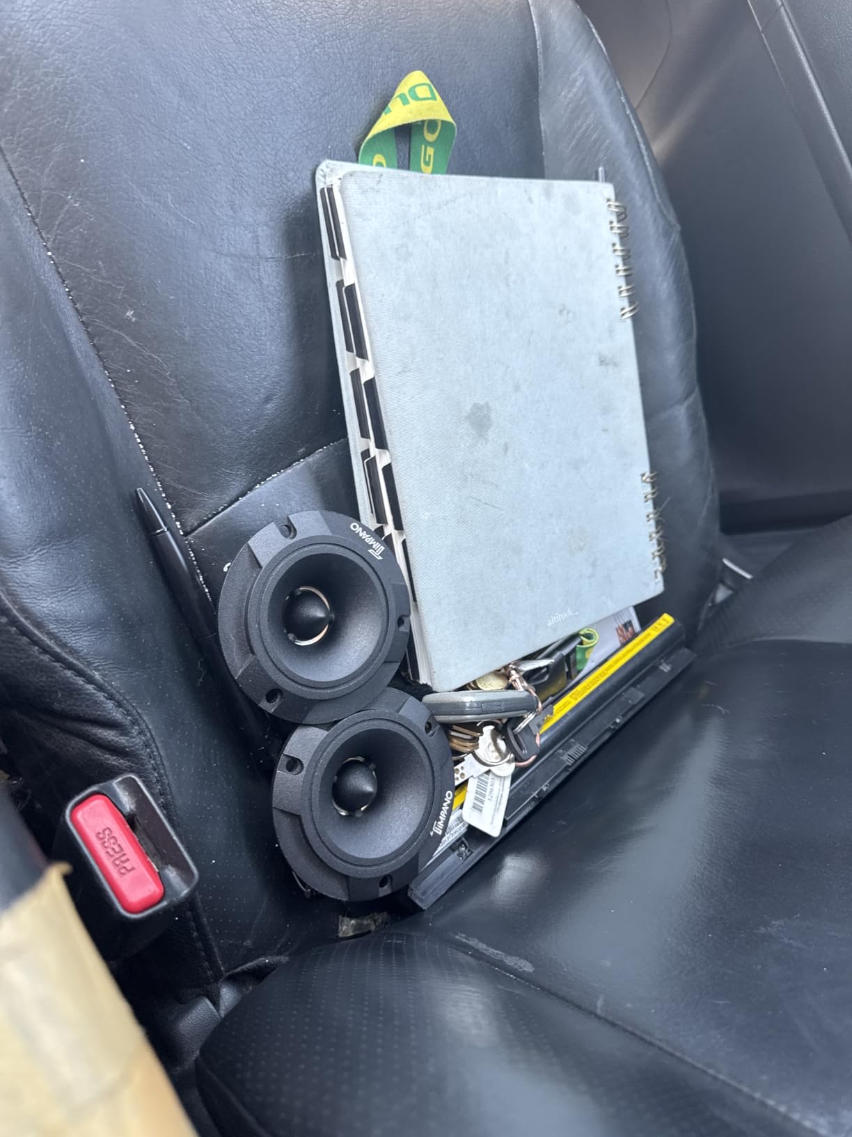 Timpano TPT-ST2 Black Slim Super Tweeter, 600 Watts 4 Ohm, 105 dB, 1 in Voice Coil, 3.85 inch Pro Car Sound System Bullet Tweeters (Pair) customer photo 2