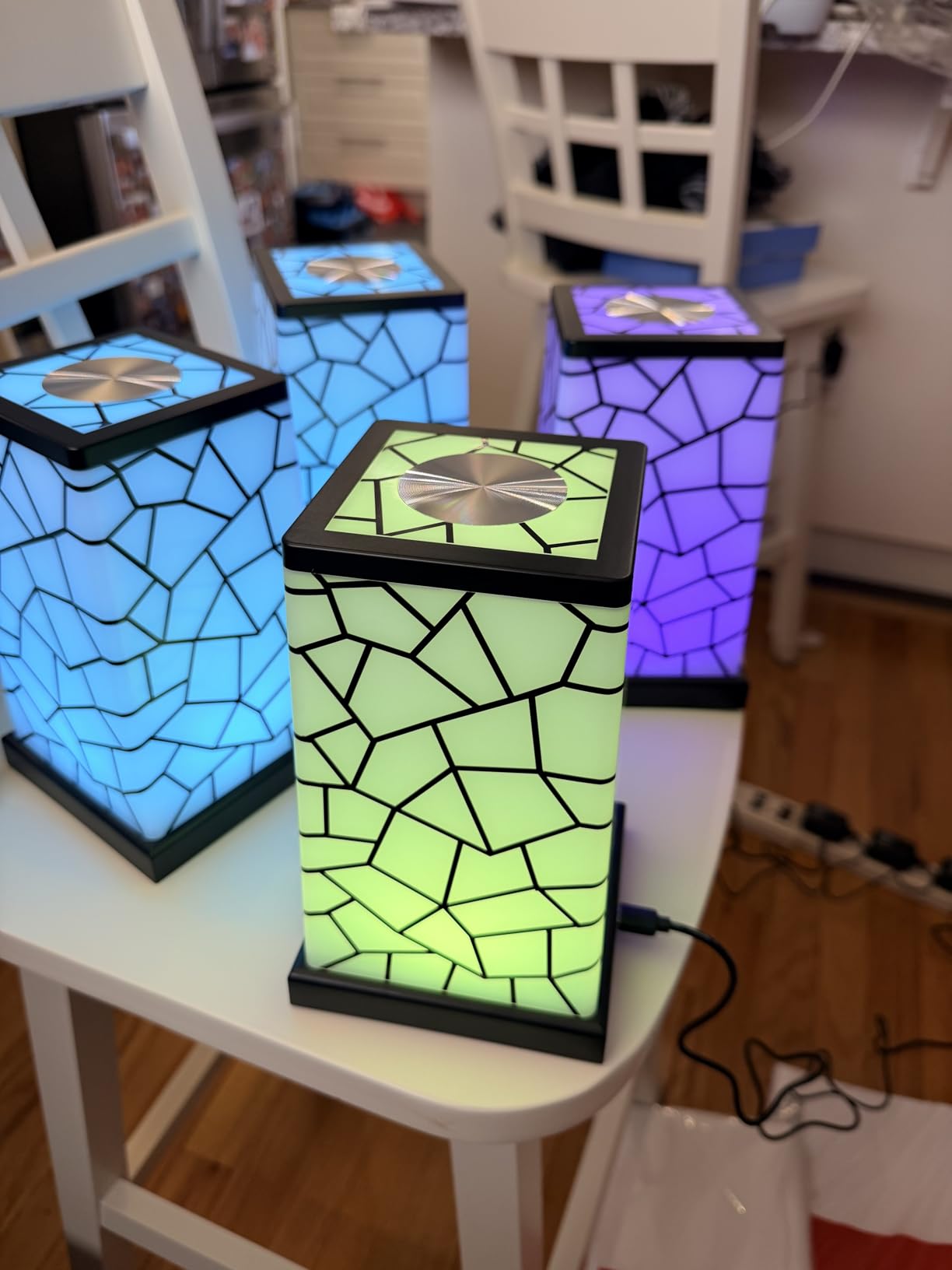 Friendship Lamp by Filimin Classic - Best Friend Lamps Wi-Fi Touch Lamp LED Light for Long-Distance, Connection, Relationship, Friendship, Gifts, Love, 200+ Colors, App Setup - Single customer photo 1