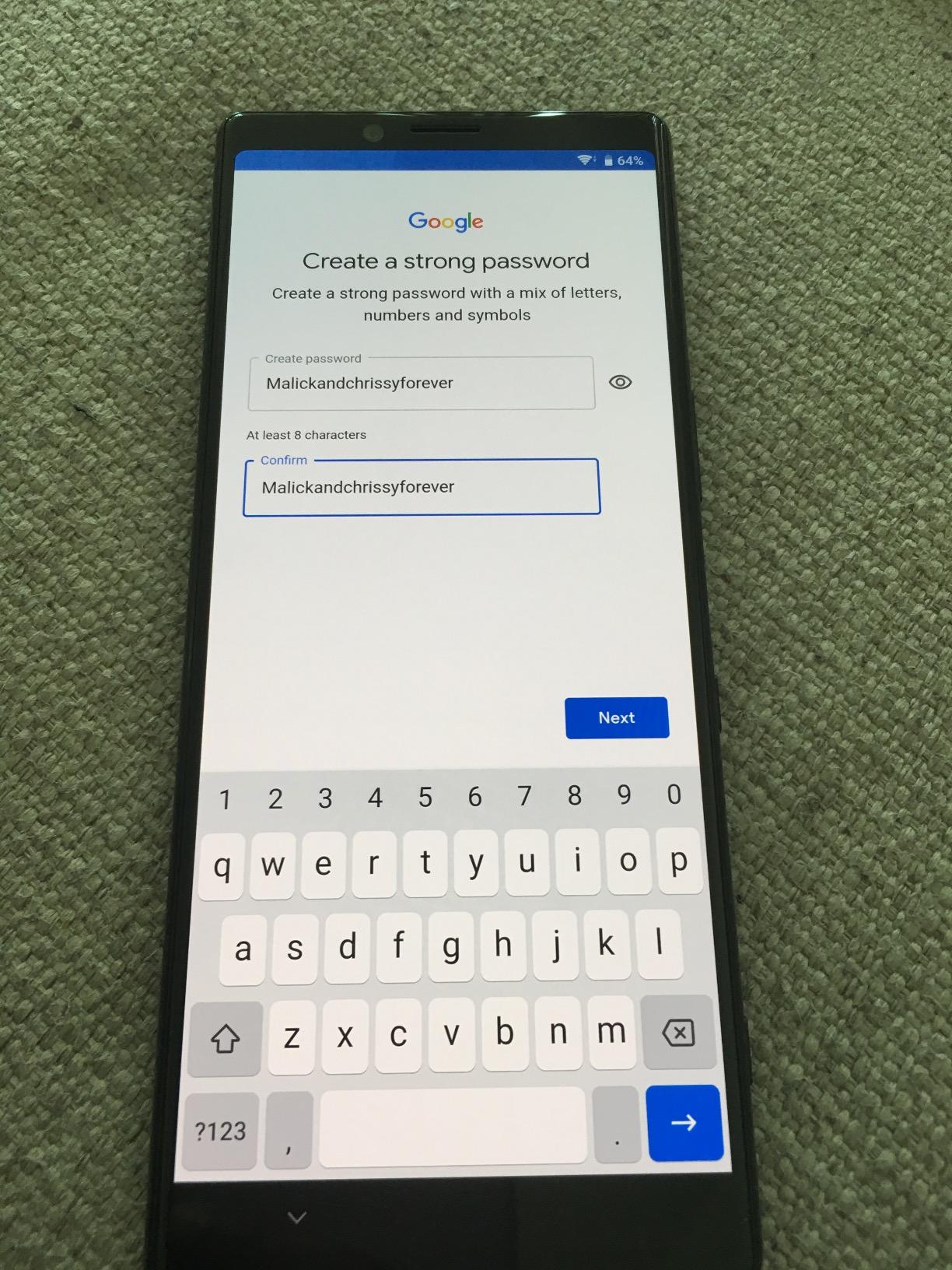 Sony Xperia 1 Unlocked Smartphone 6.5