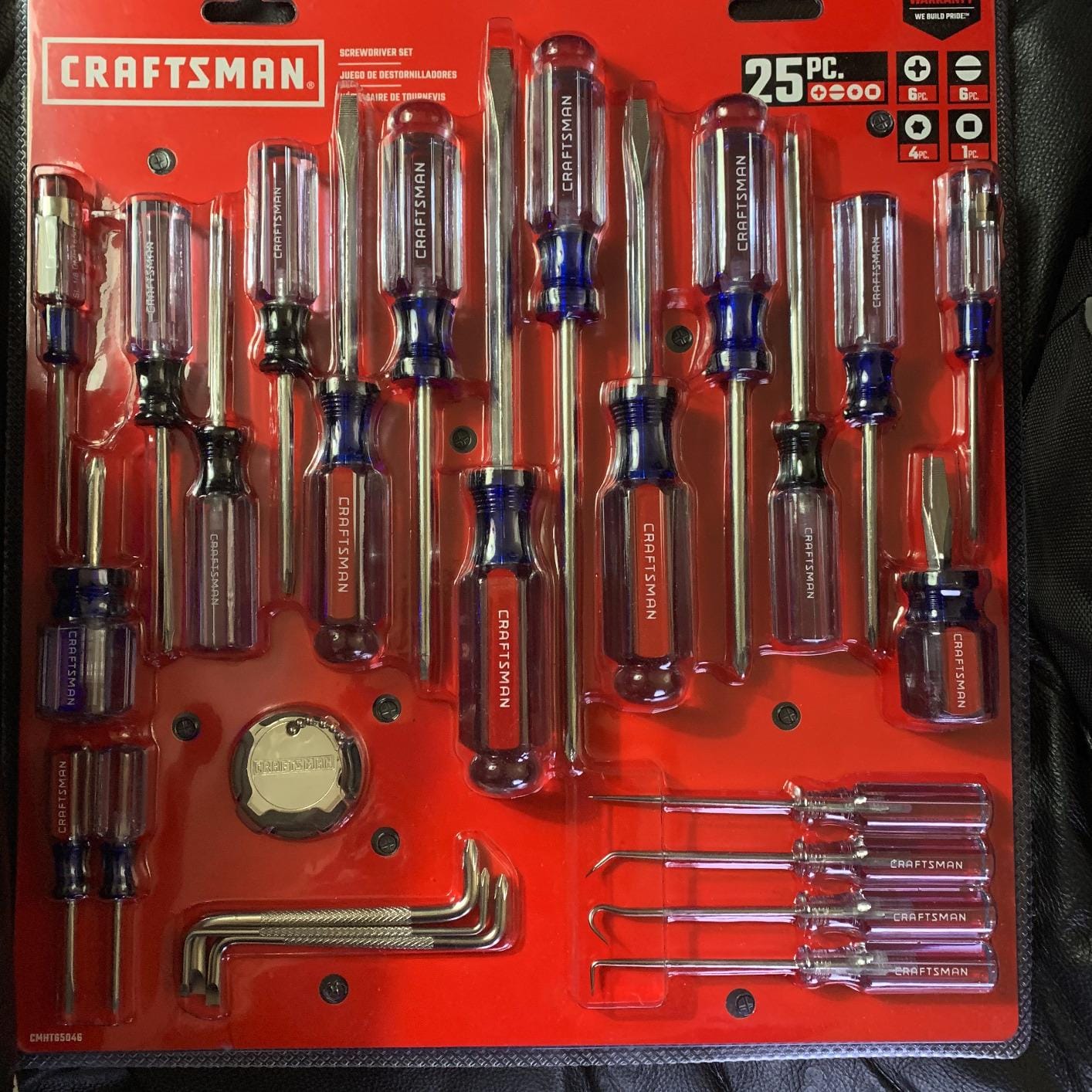 CRAFTSMAN Screwdriver Set, Assorted, 25-Piece (CMHT65046) customer photo 1