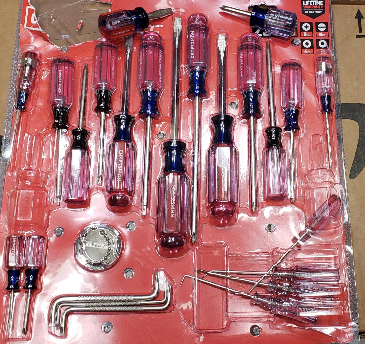 CRAFTSMAN Screwdriver Set, Assorted, 25-Piece (CMHT65046) customer photo 2