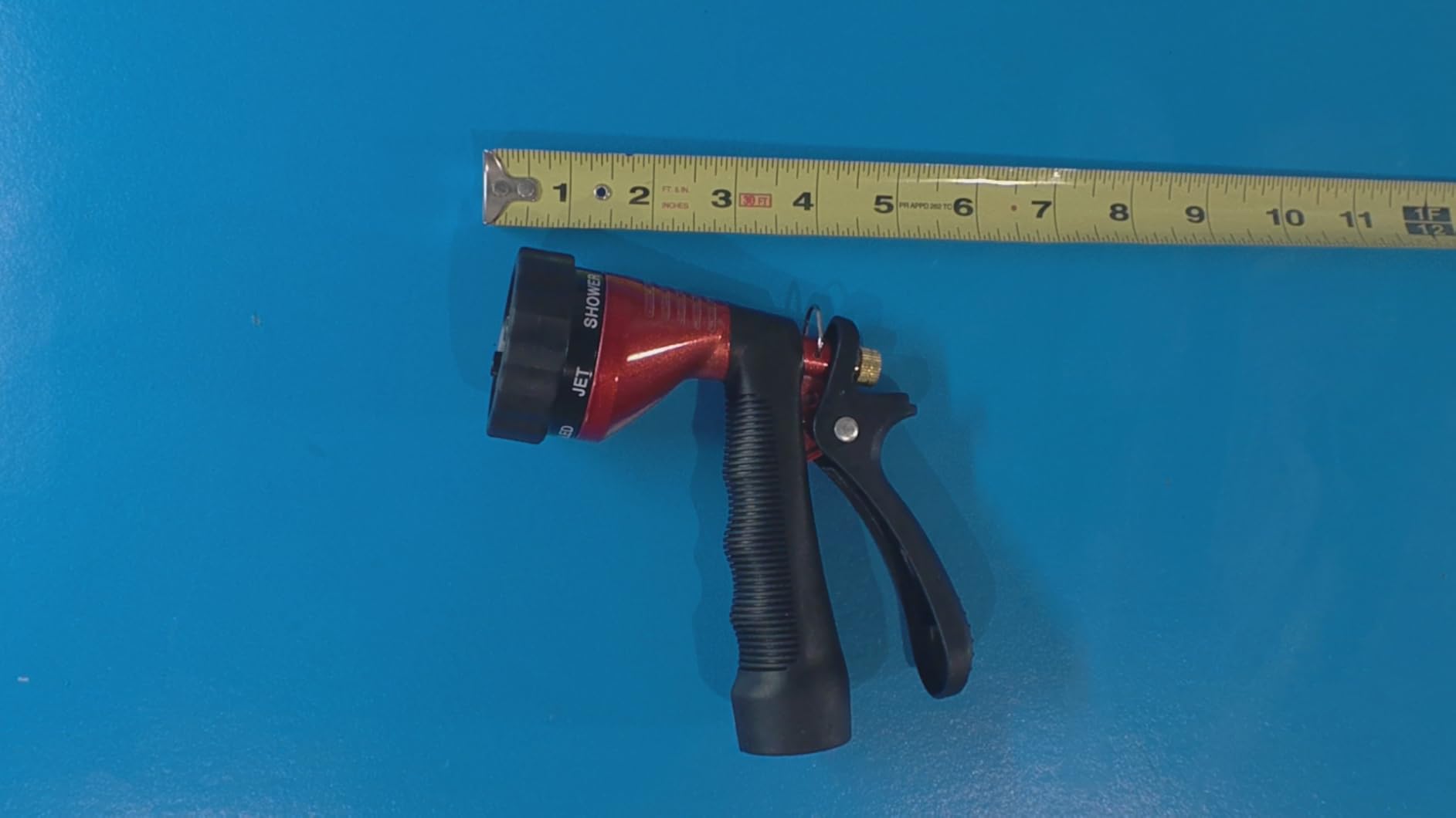 GREEN MOUNT Water Hose Nozzle Spray Nozzle, Metal Garden Hose Nozzle with Adjustable Spray Patterns, Perfect for Watering Plants, Washing Cars and Showering Dogs & Pets customer photo 2