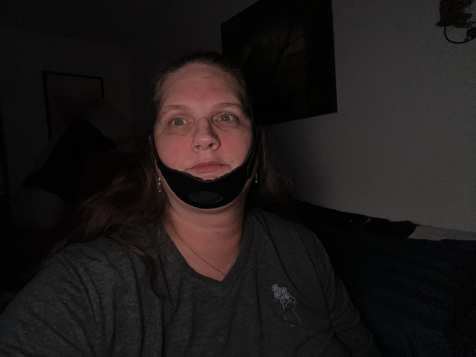 Chin Strap for CPAP Users and Sleeping - Anti Snoring Device | Adjustable Breathable Jaw Strap, Keeps Mouth Closed, Snore Stopper for Men and Women, Comfortable Fit, Reduces Air Leak customer photo 2