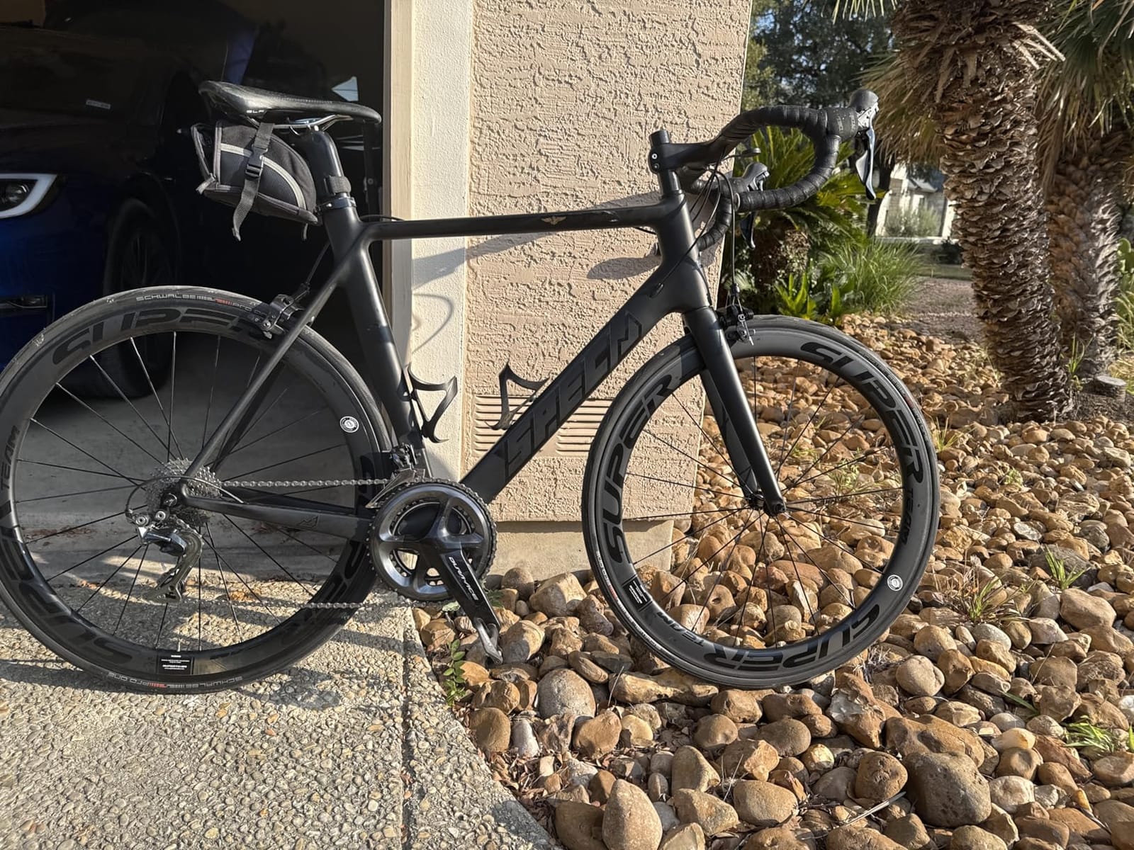 Superteam 50/25mm UD Matte Carbon Wheelset Tubeless 700c customer photo 1