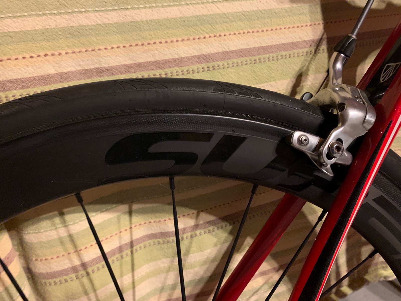 Superteam 50/25mm UD Matte Carbon Wheelset Tubeless 700c customer photo 2
